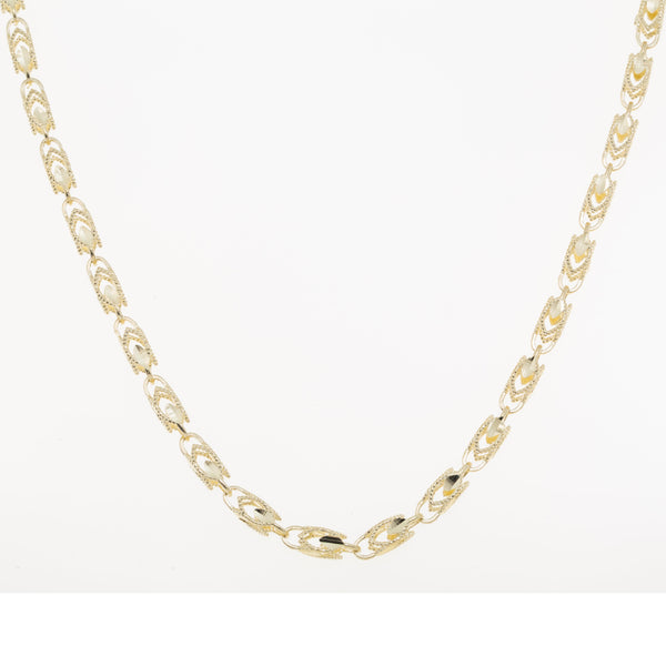 14K GOLD 4.75MM TURKISH LINK CHAIN