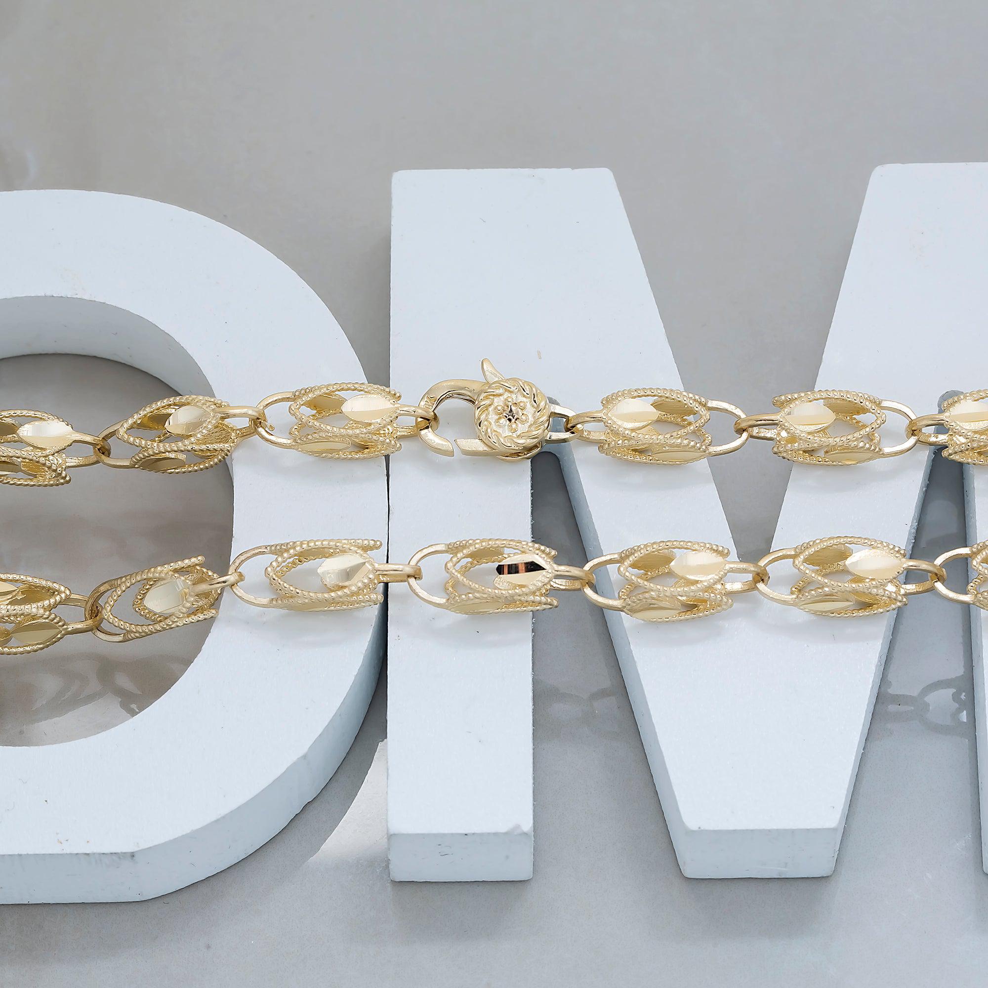 14K GOLD 6.31MM TURKISH LINK CHAIN