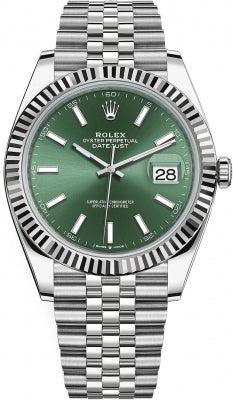 Rolex  Datejust 126334 - 41MM Watch With Stainless Steel Jubilee Bracelet And Fluted Bezel