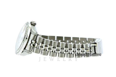 Rolex Datejust 26MM Jet Black Diamond Dial With Stainless Steel Jubilee Bracelet