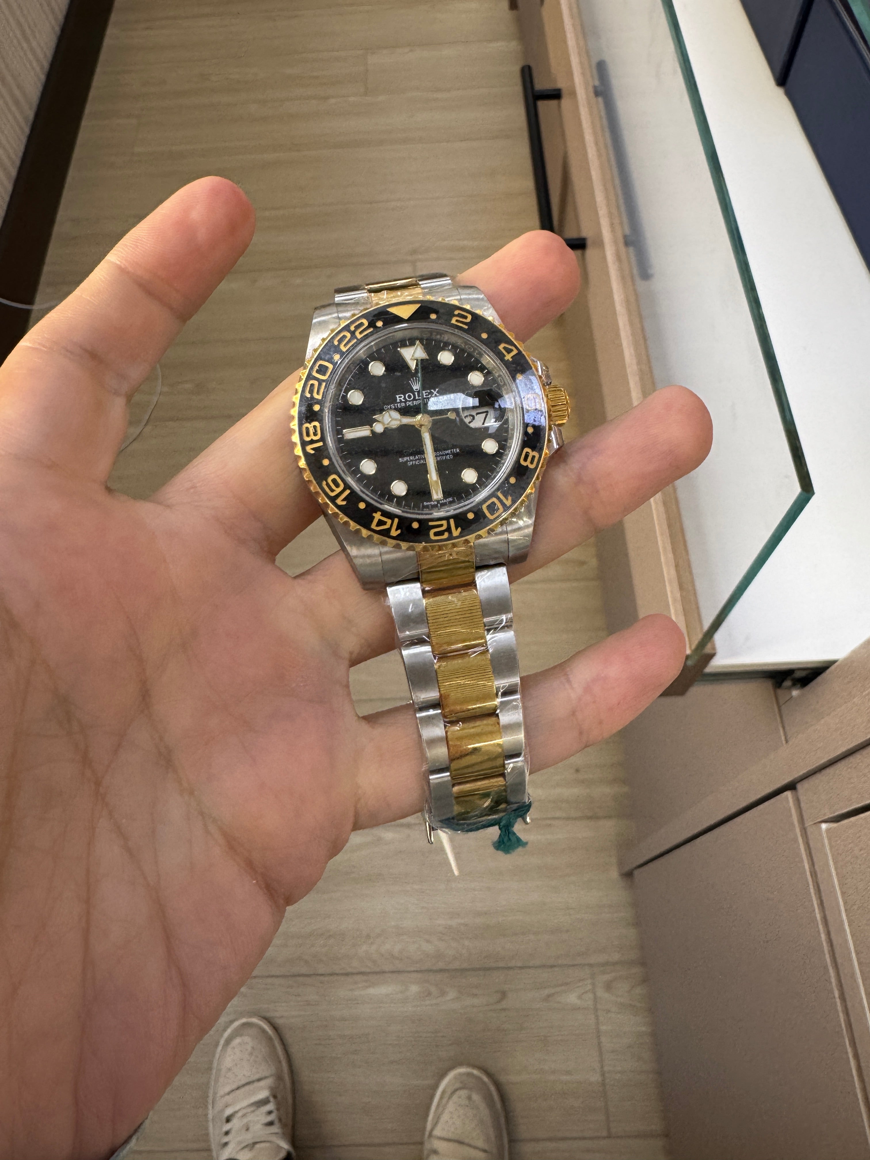 Deposit for GMT master 2