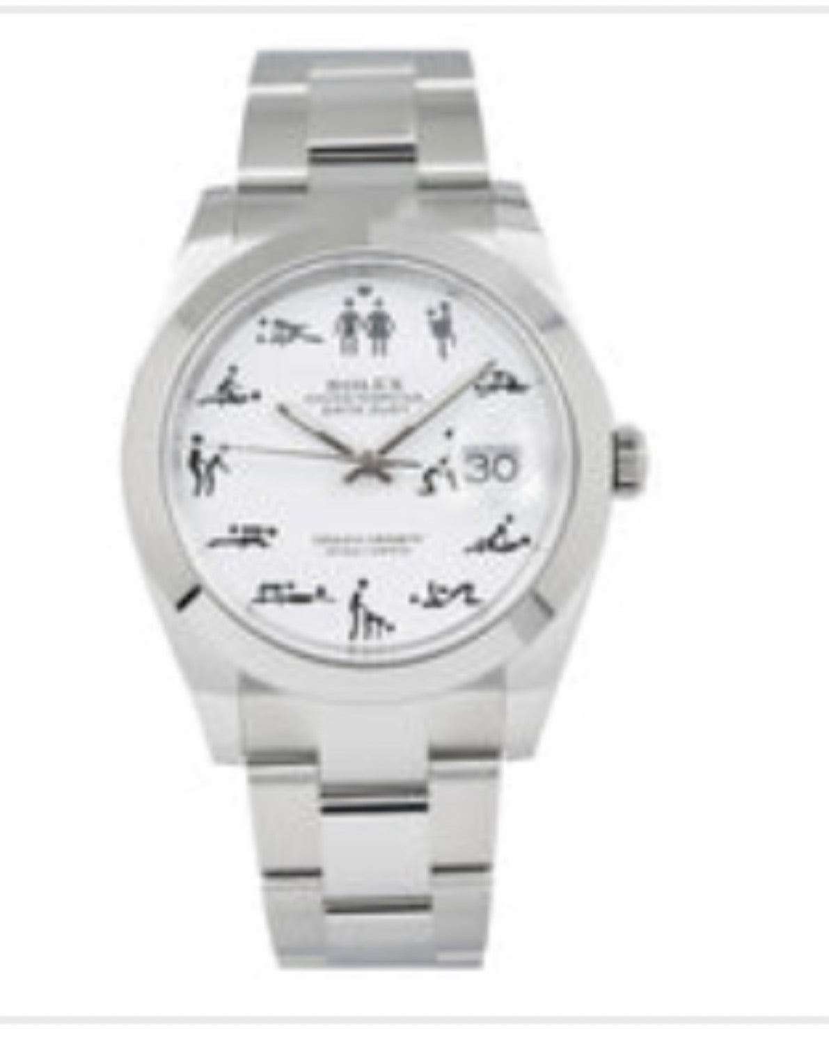 First payment for 41mm ss Rolex watch
