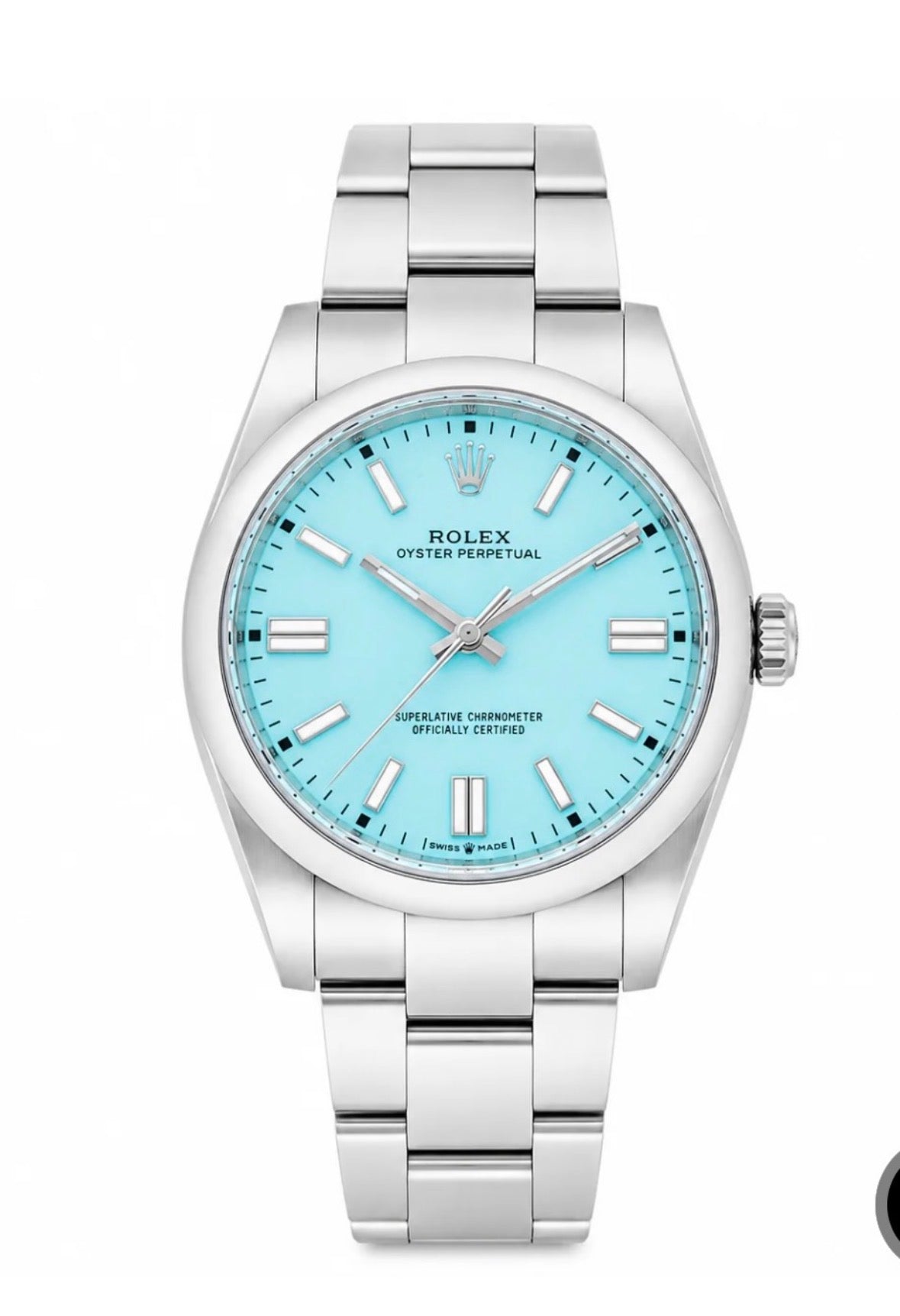 Trade of diamond bracelt for 36mm 126000 custom Tiffany dial