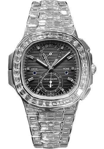 Patek Philippe Nautilus Travel Time Chronograph 5990 Black
