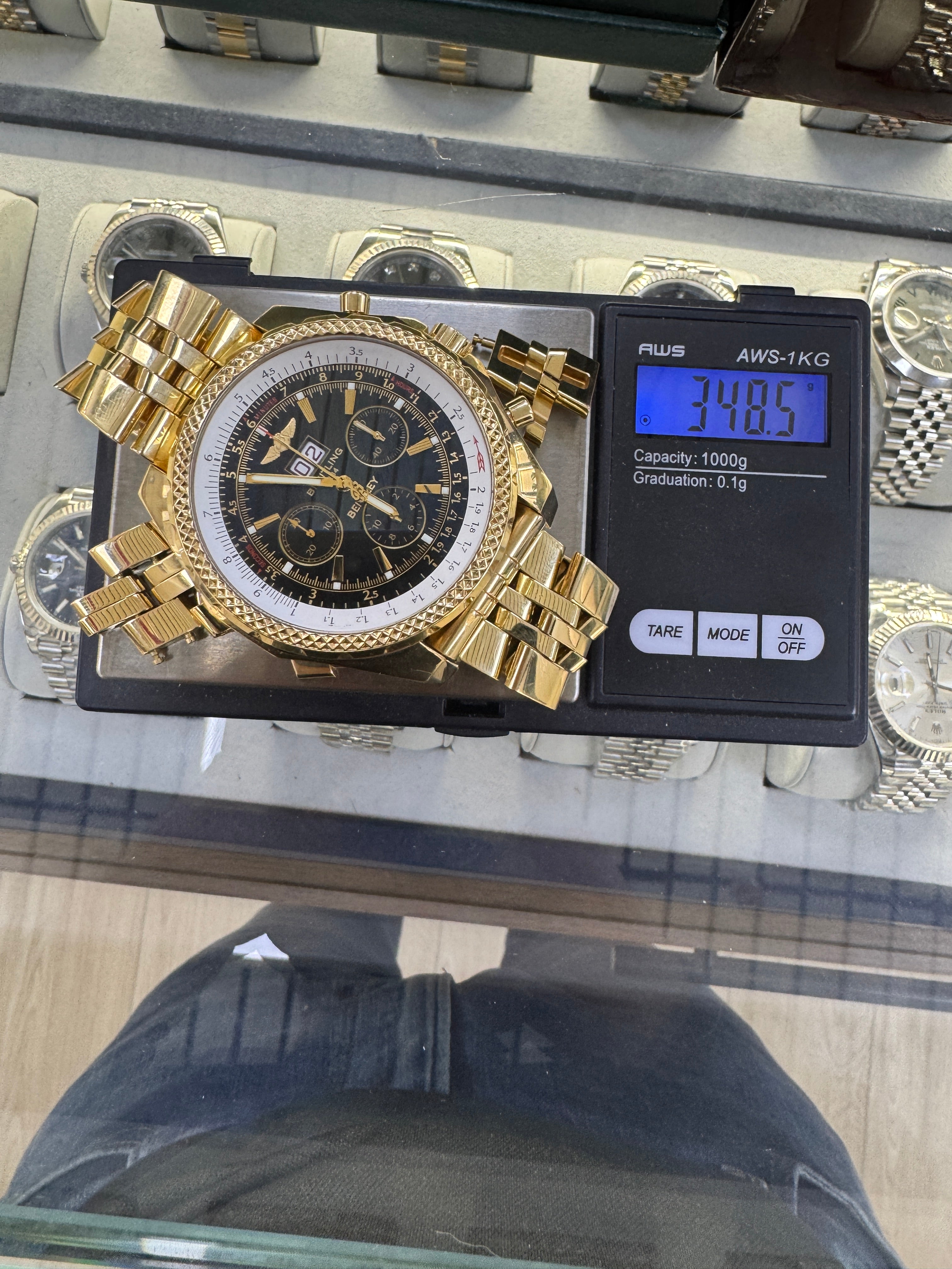 18k Breitling Bentley k4436212