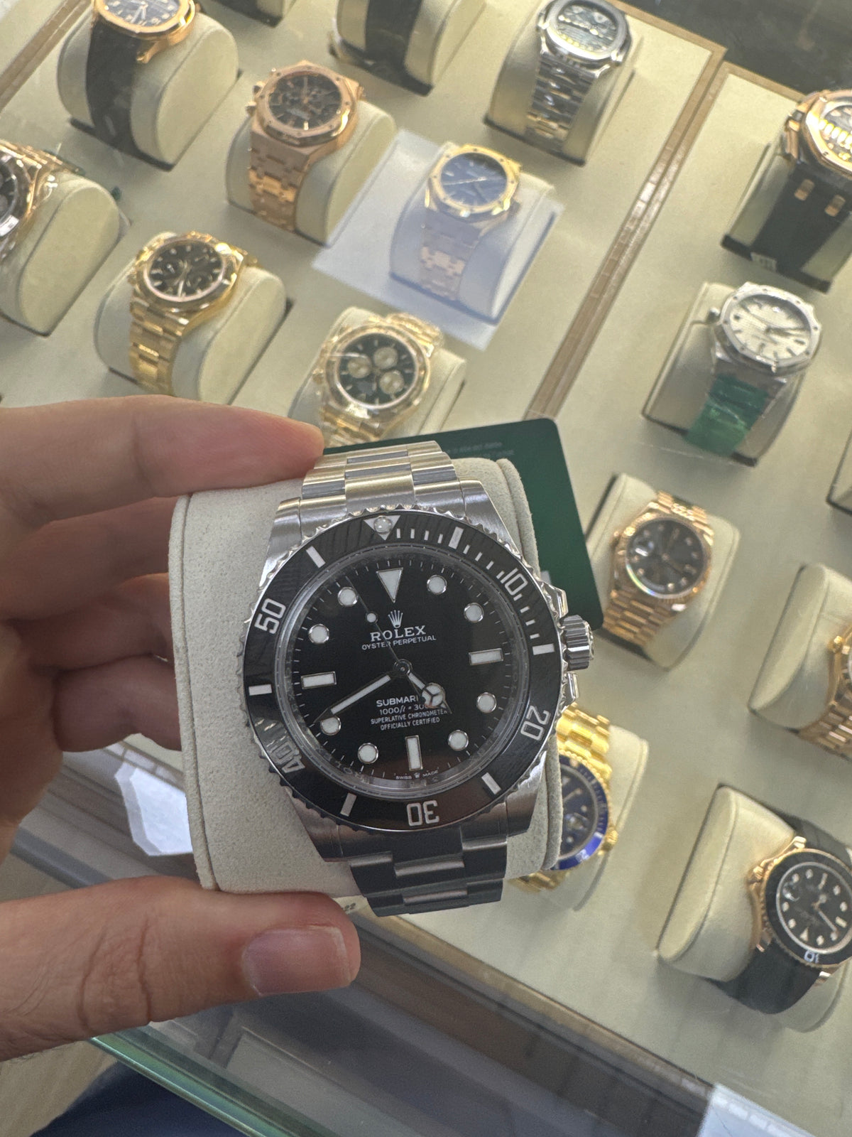 Rolex Sub 124060 dated 11/7/2024