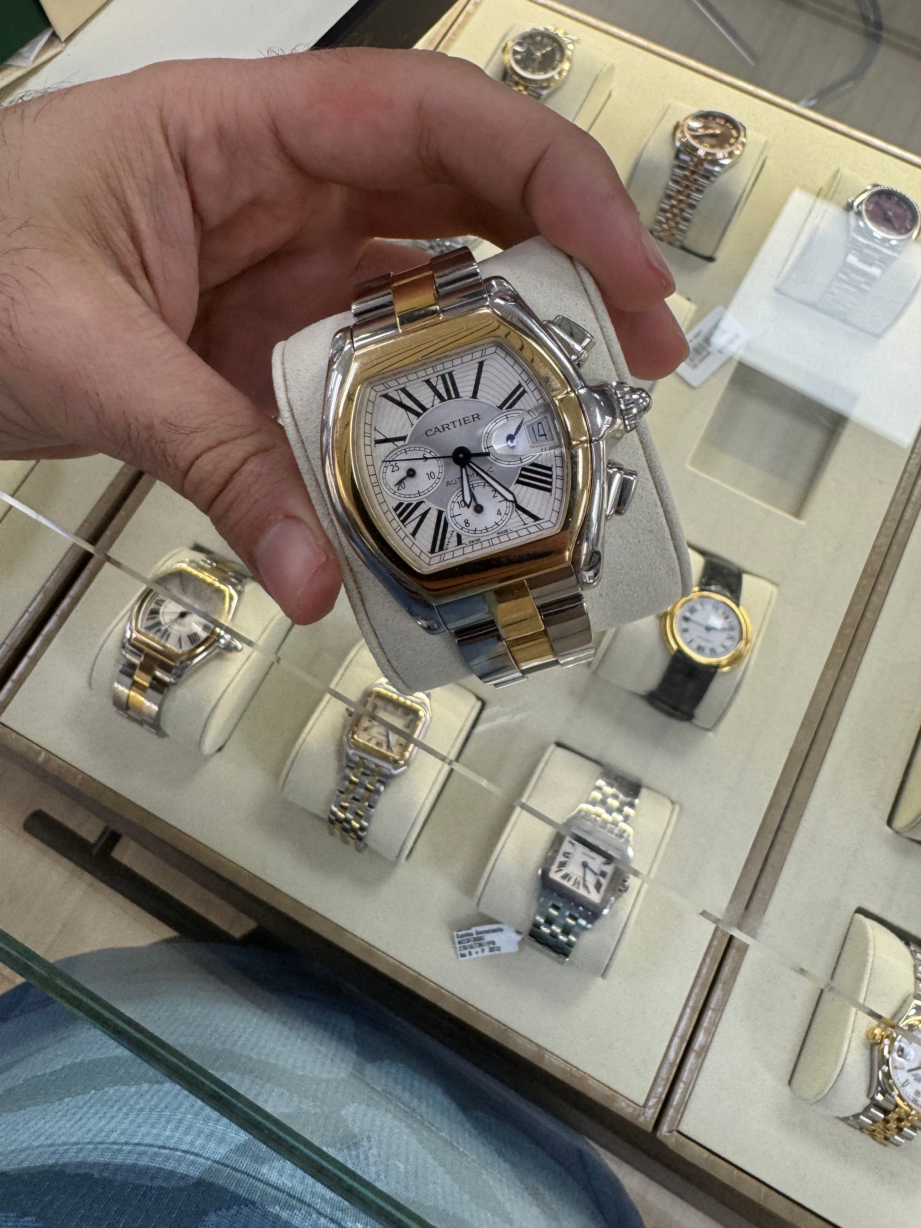 payment for Cartier two tone