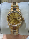 26mm Rolex presidential with factory diamond dial
