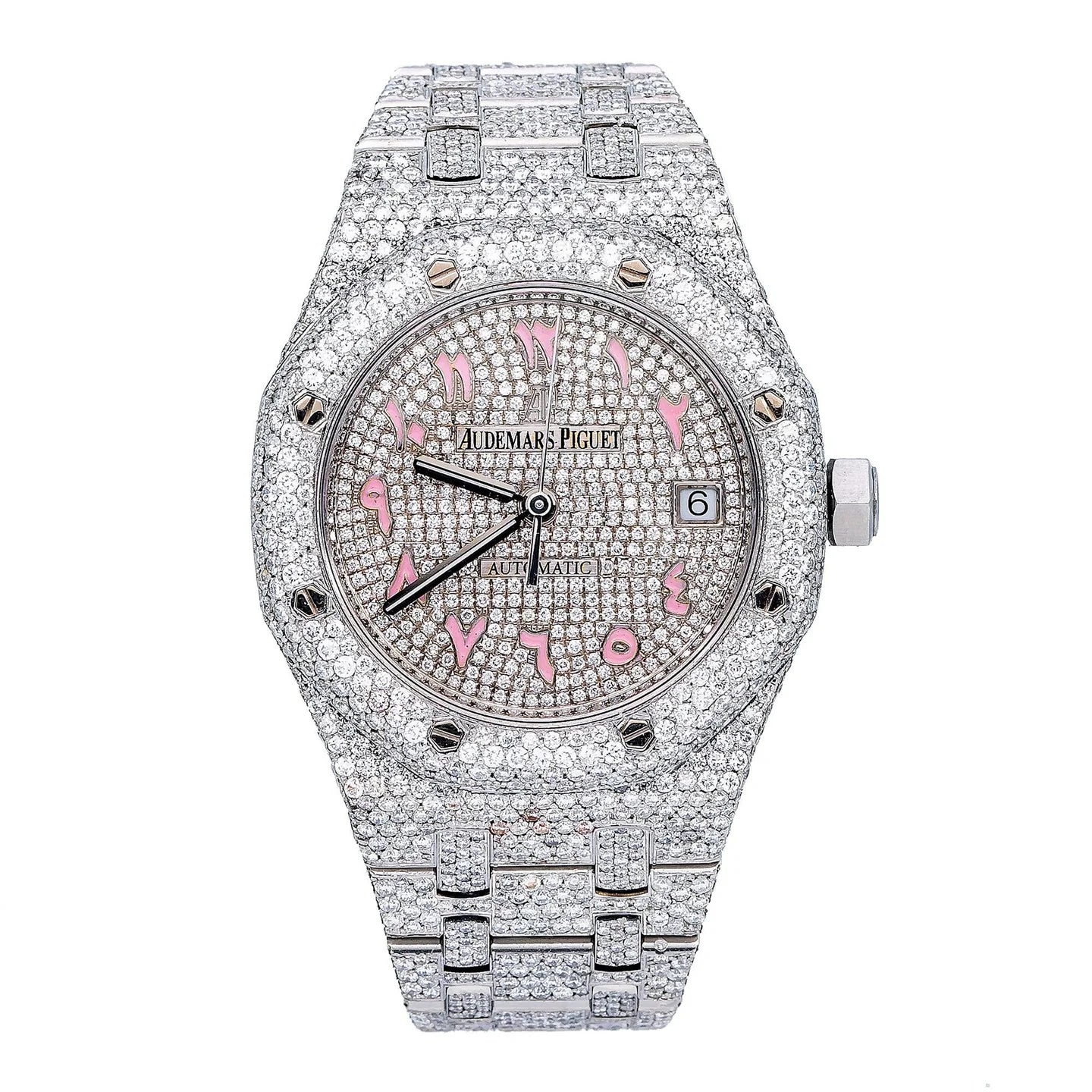 Deposit AP stainless steel all diamonds AP-37mm-49GS