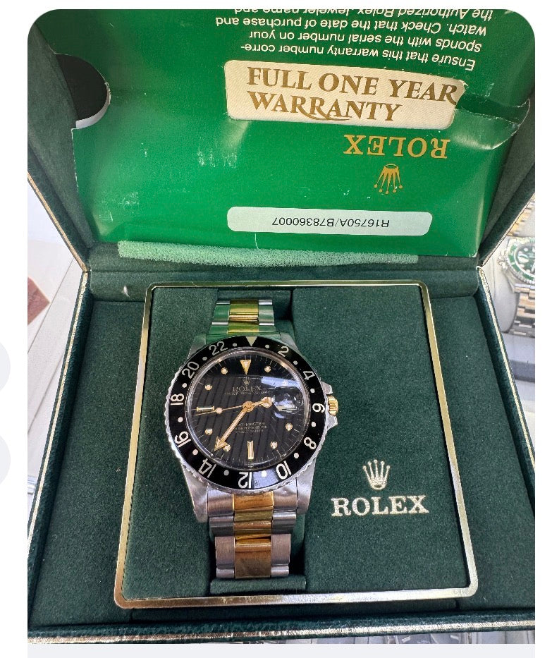 upgrade to two tone gmt trade for 36mm two tone