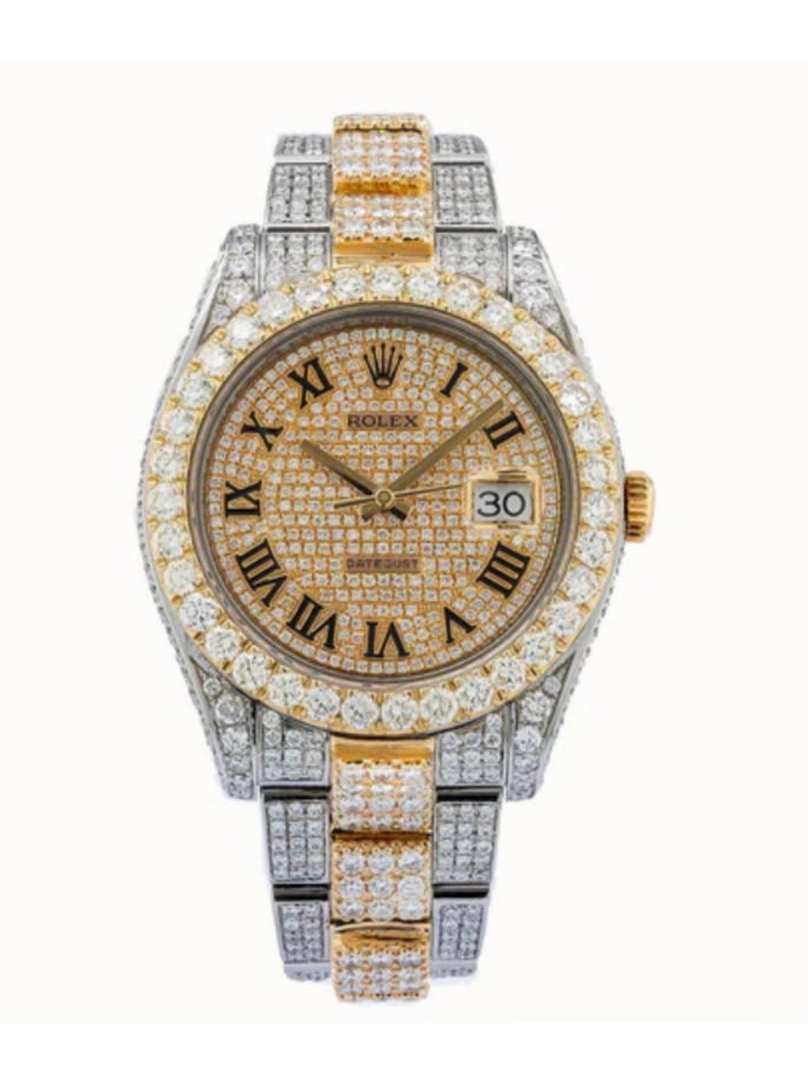 Rolex buss down two tone oyster and buss down black Cariter
