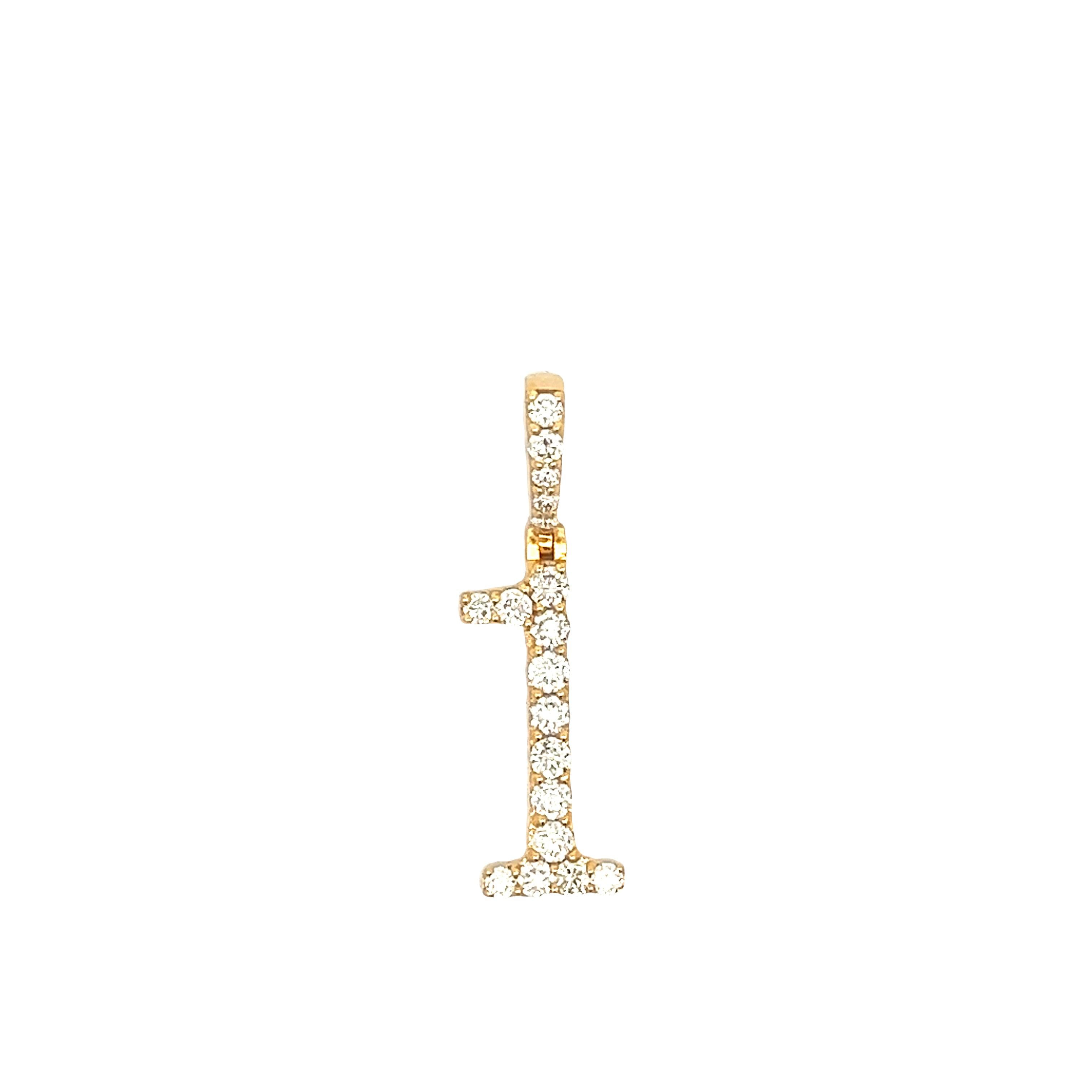 CH4241Y-1 $9,990.00 14KY 1.05CTW DIAMOND SINGLE ROW NUMBER PENDANT 1__2024-04-09-16-36-23.jpg