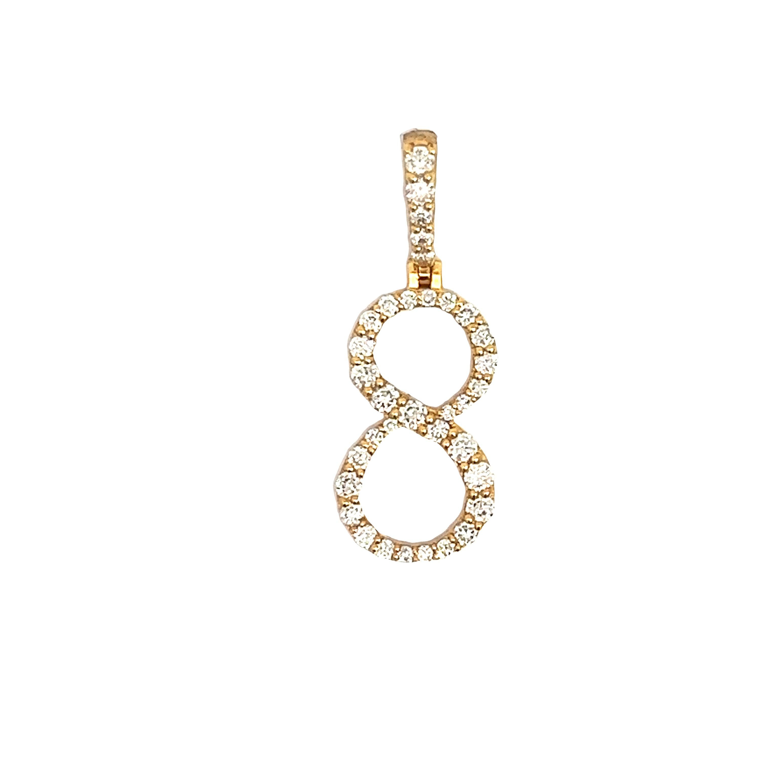 CH4241Y-8 $8,500.00 14KY 1.00CTW DIAMOND SINGLE ROW NUMBER PENDANT -8__2024-04-10-12-50-49.jpg