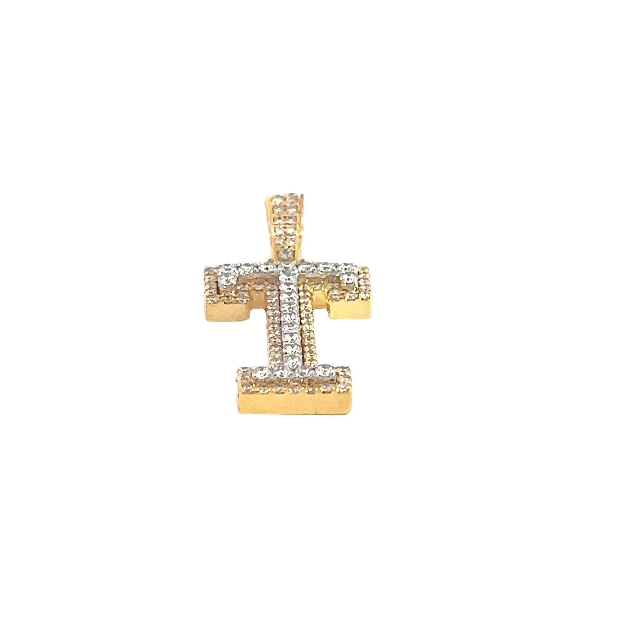 CHR1556AY-T $6,750.00 14KY 0.80CTW DIAMOND 3D TWO TONE LETTER PENDANT - T__2024-04-09-16-51-57.jpg