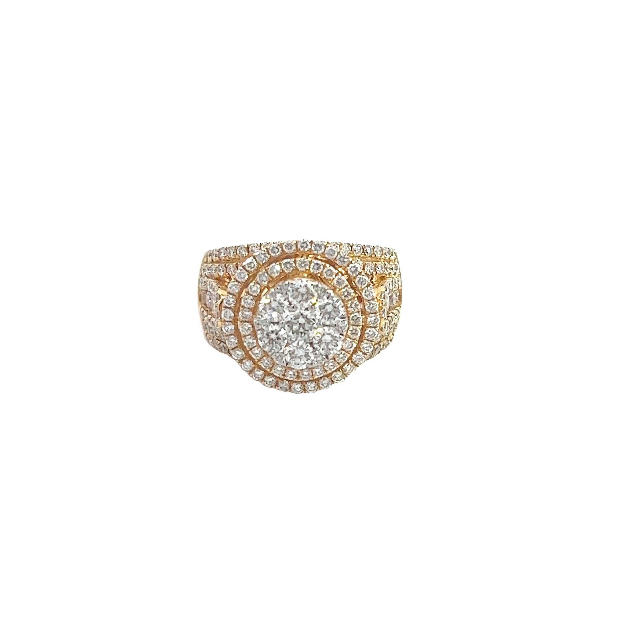 CL2124Y 1AKY 2.50CTW DIAMOND ROUND CLUSTER RING WITH DOUBLE HALO[14KY 2.50CTW DIAMOND ROUND AUSTER RING WITH DOUBLEHALO__2024-04-09-12-04-27.jpg