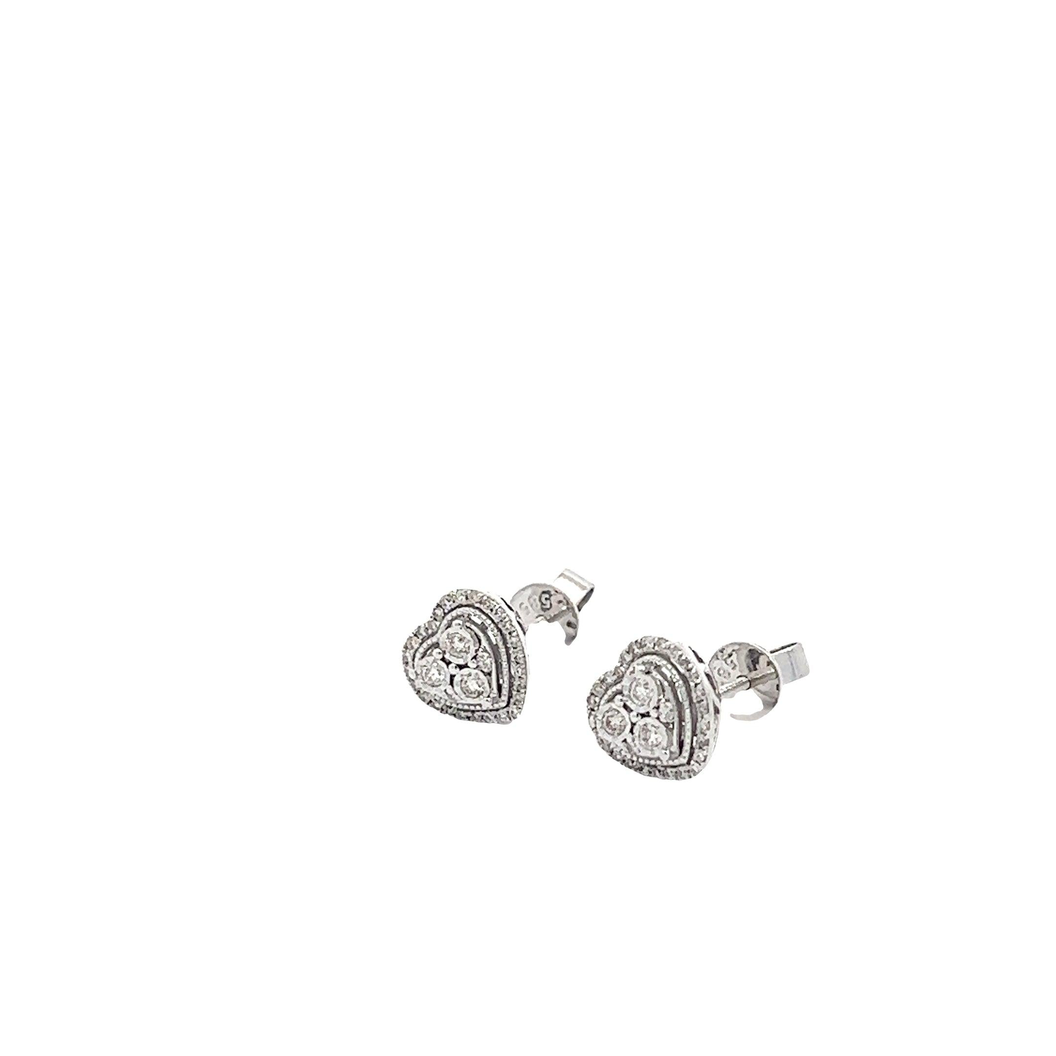 CL2355W $3,990.00 14KW 0.33CTW ILLUSION SET DIAMOND HEART CLUSTER EARRINGS HEART HALO__2024-04-19-10-55-00-2.jpg