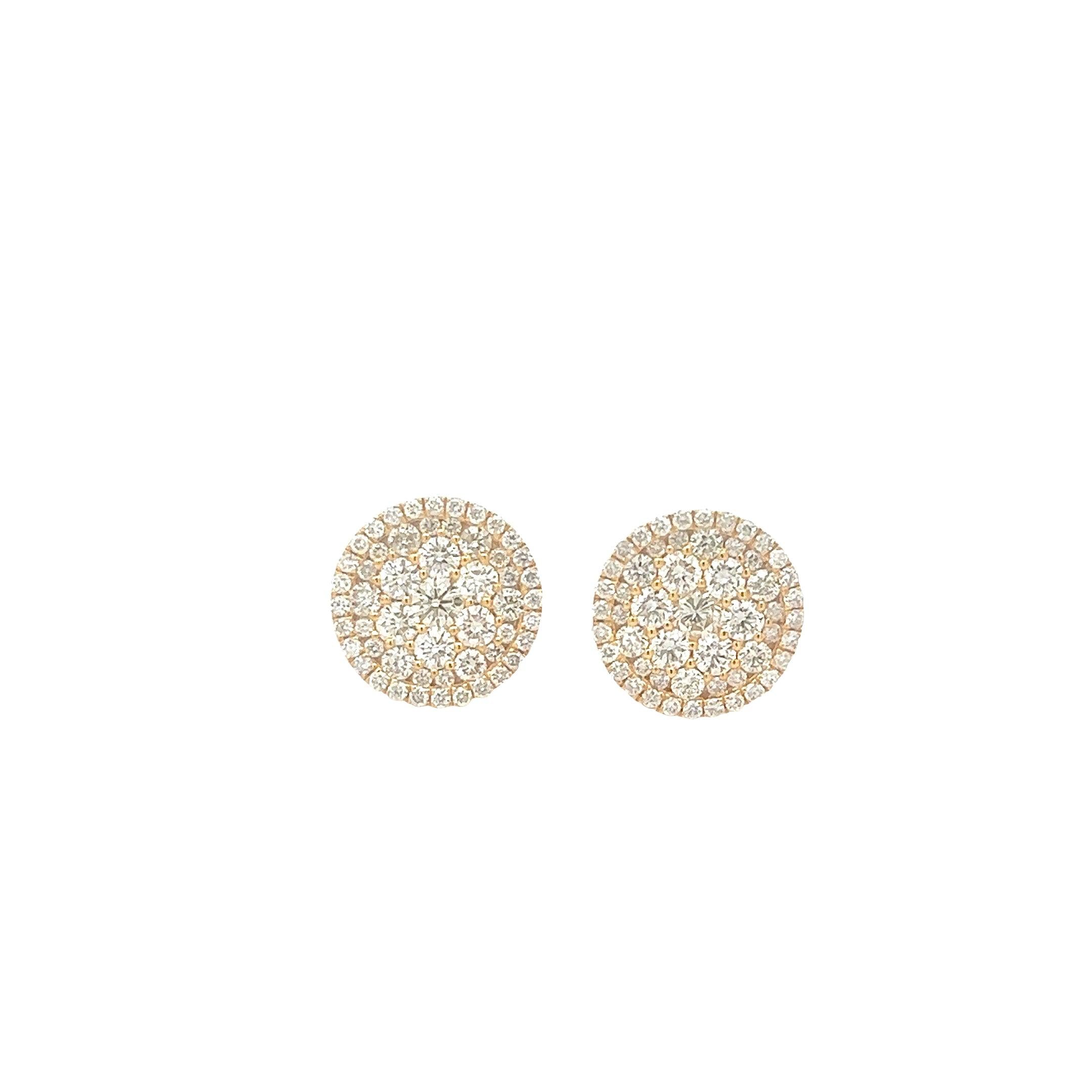 CL2427Y $21,990.00 14KY 2.50CTW DIAMOND ROUND STELLA CLUSTER EARRINGS - SINGLE ROW BORDER aGasCL2427Y $21,990.00 14KY 2.50CTW DIAMOND ROUND STELLA CLUSTER EARRINGS - SINGLE ROW BORDER giais__2024-04-18-14-20-15.jpg