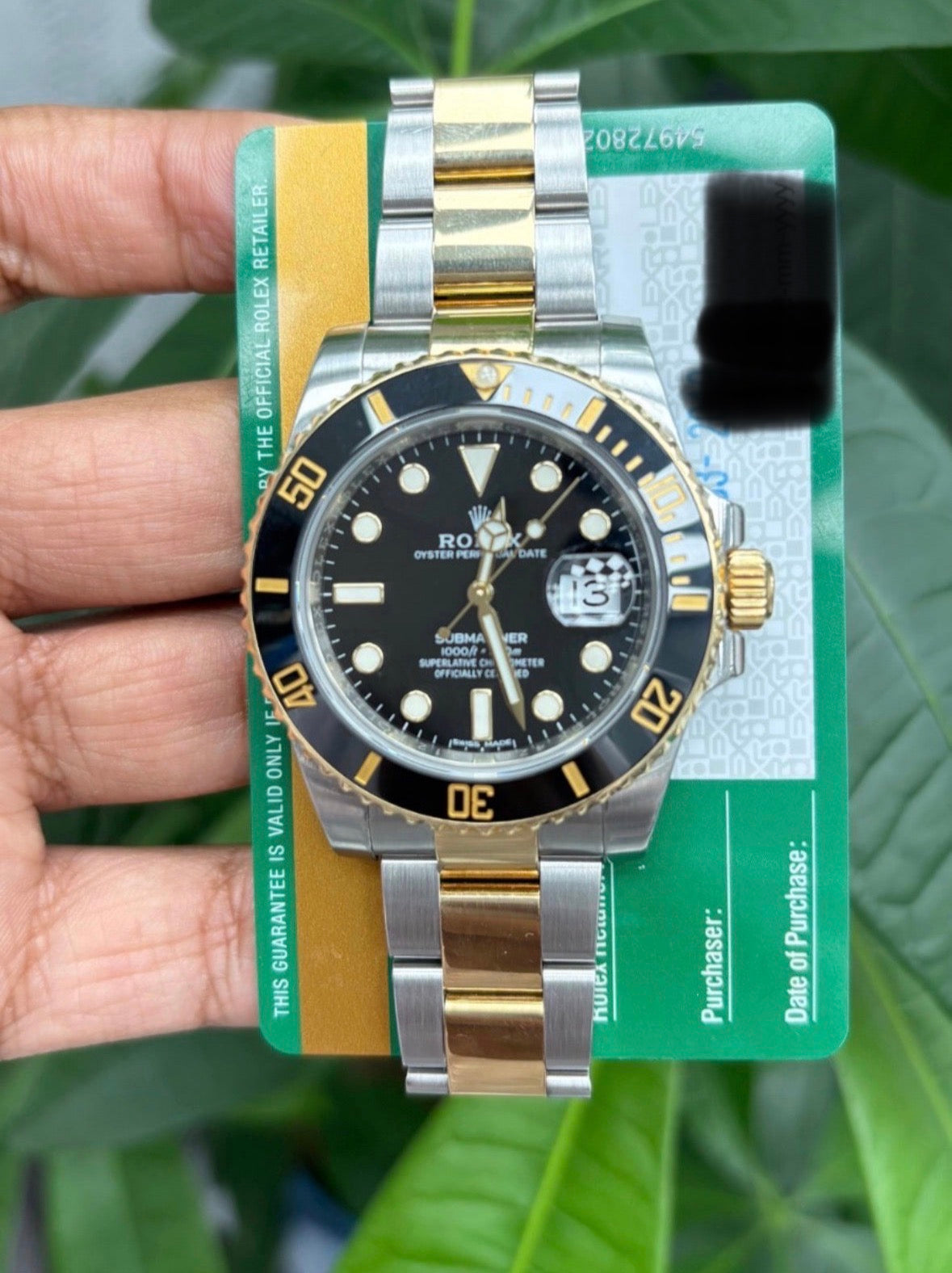 Rolex submariner 116613LN
