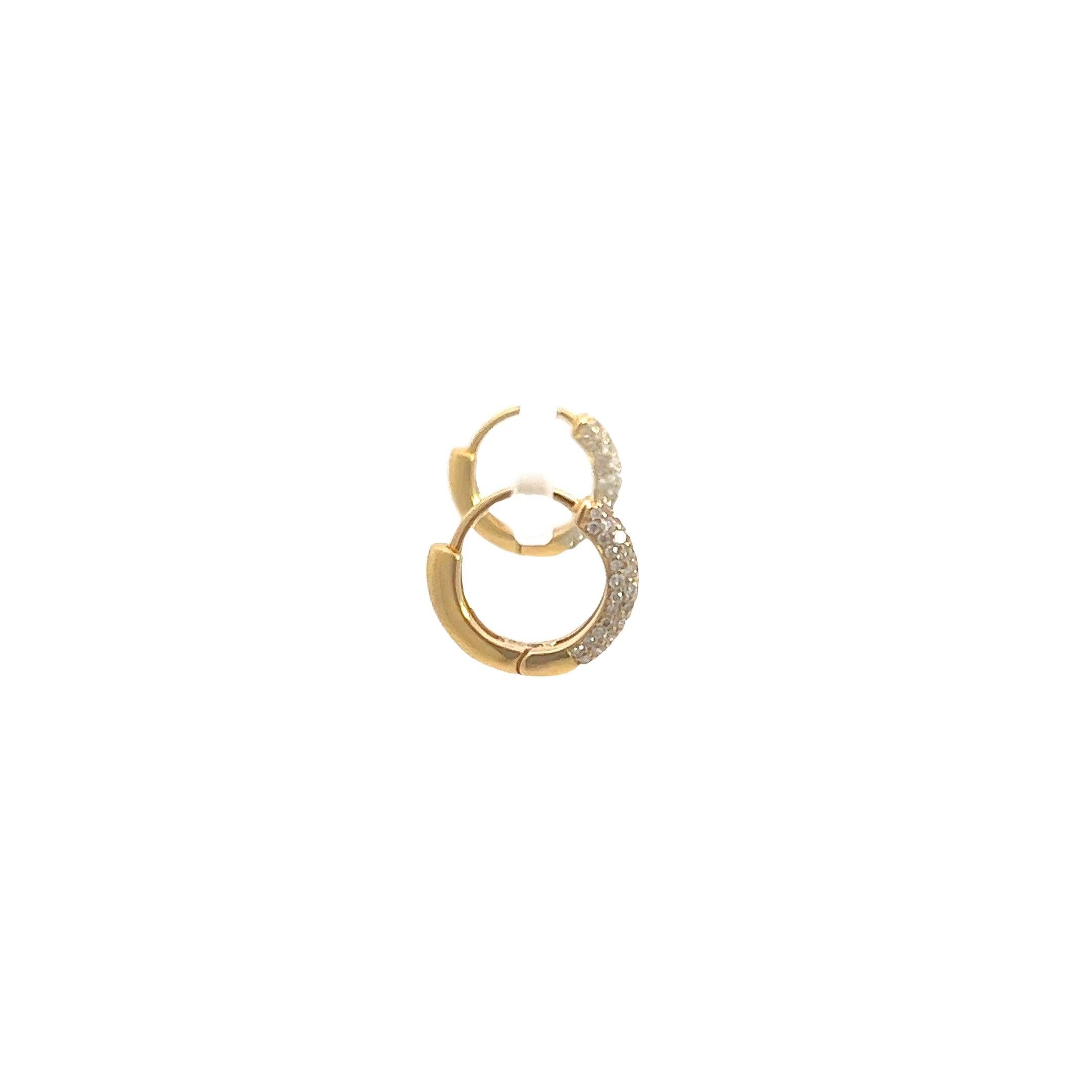 ER3755Y $4,500.00 14KY Q SOCTW PAVE DIAMOND HUGGIESER3755Y $4,500.00 14KY 0.50CTW PAVE DIAMOND HUGGIES__2024-04-11-11-22-11-1.jpg