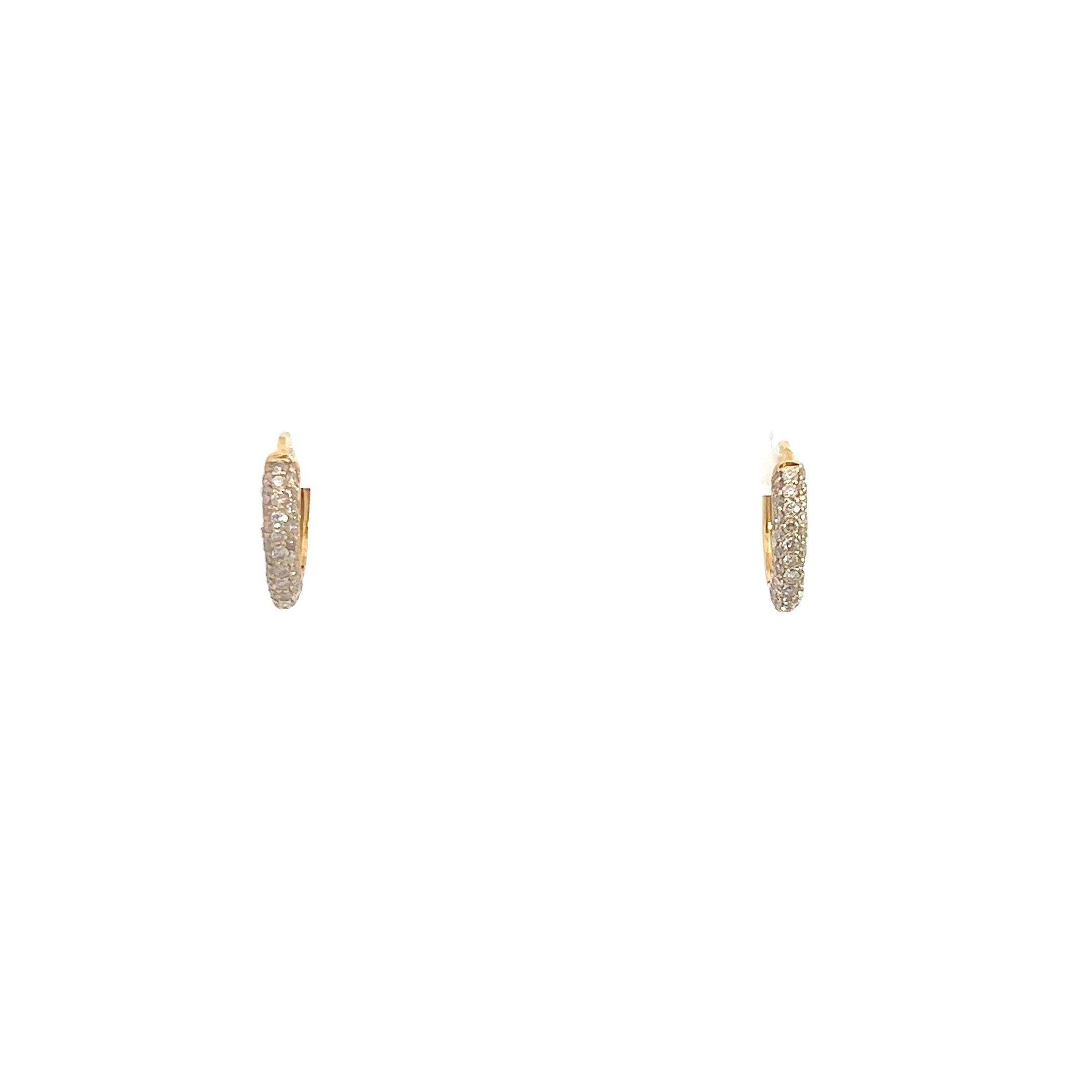 ER3755Y $4,500.00 14KY Q SOCTW PAVE DIAMOND HUGGIESER3755Y $4,500.00 14KY 0.50CTW PAVE DIAMOND HUGGIES__2024-04-11-11-22-11.jpg