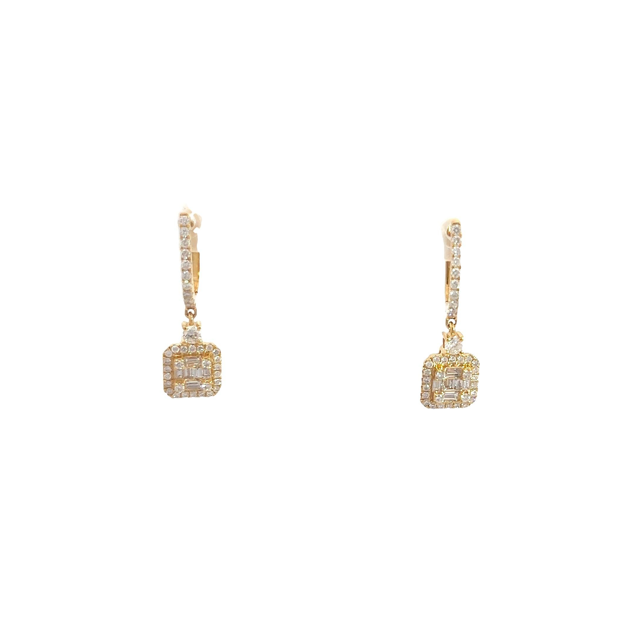 ER3811Y $8,990.00 aGaDER3811Y $8,990.00 14KY 1.00CTW BAGUETTE DIAMOND SQUARE CLUSTER DANGLING EARRINGS__2024-04-11-11-46-31.jpg
