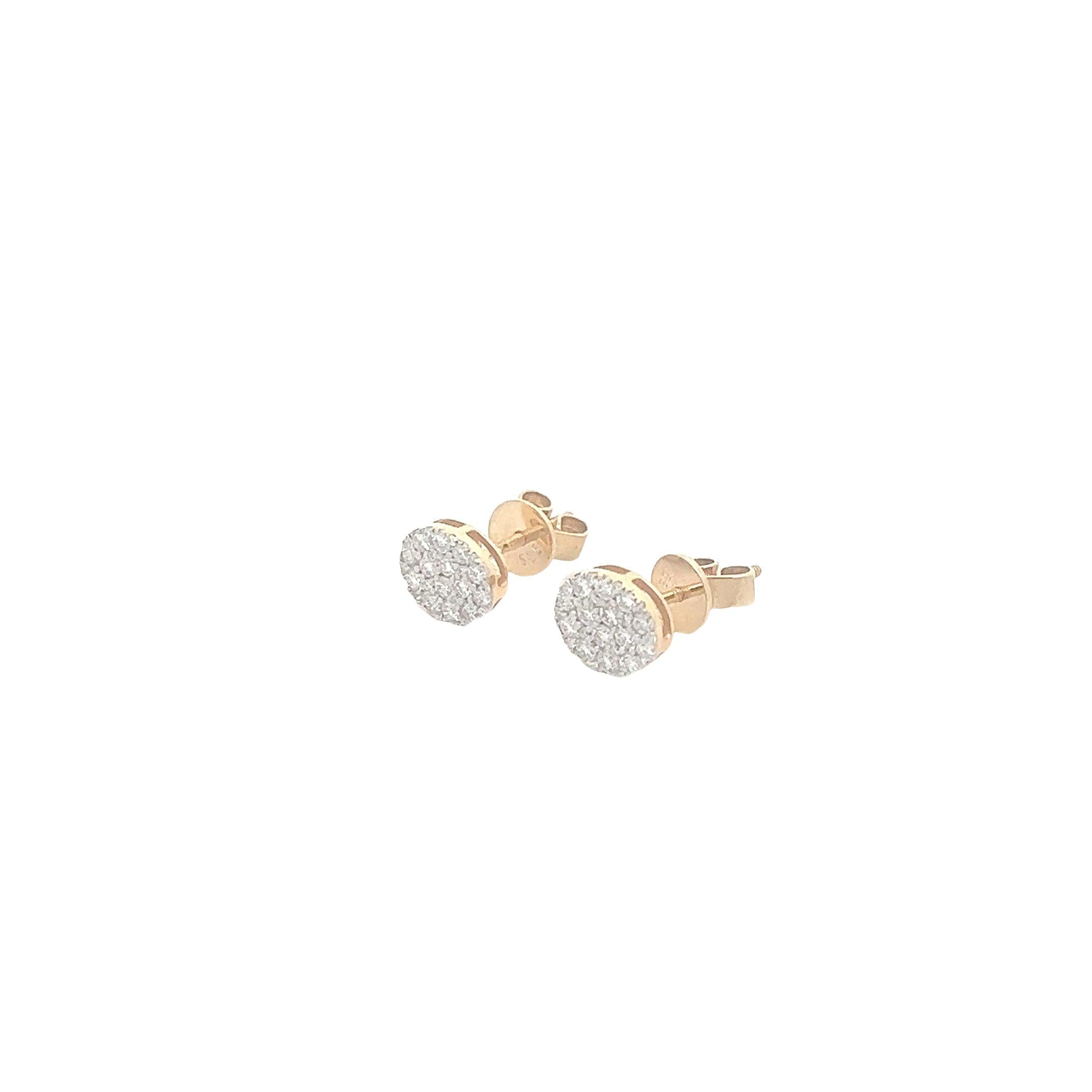 ER8439Y $4,750.00 14KY 0.50CTW DIAMOND OVAL CLUSTER EARRING STAD%,__2024-04-18-14-15-06-2.jpg