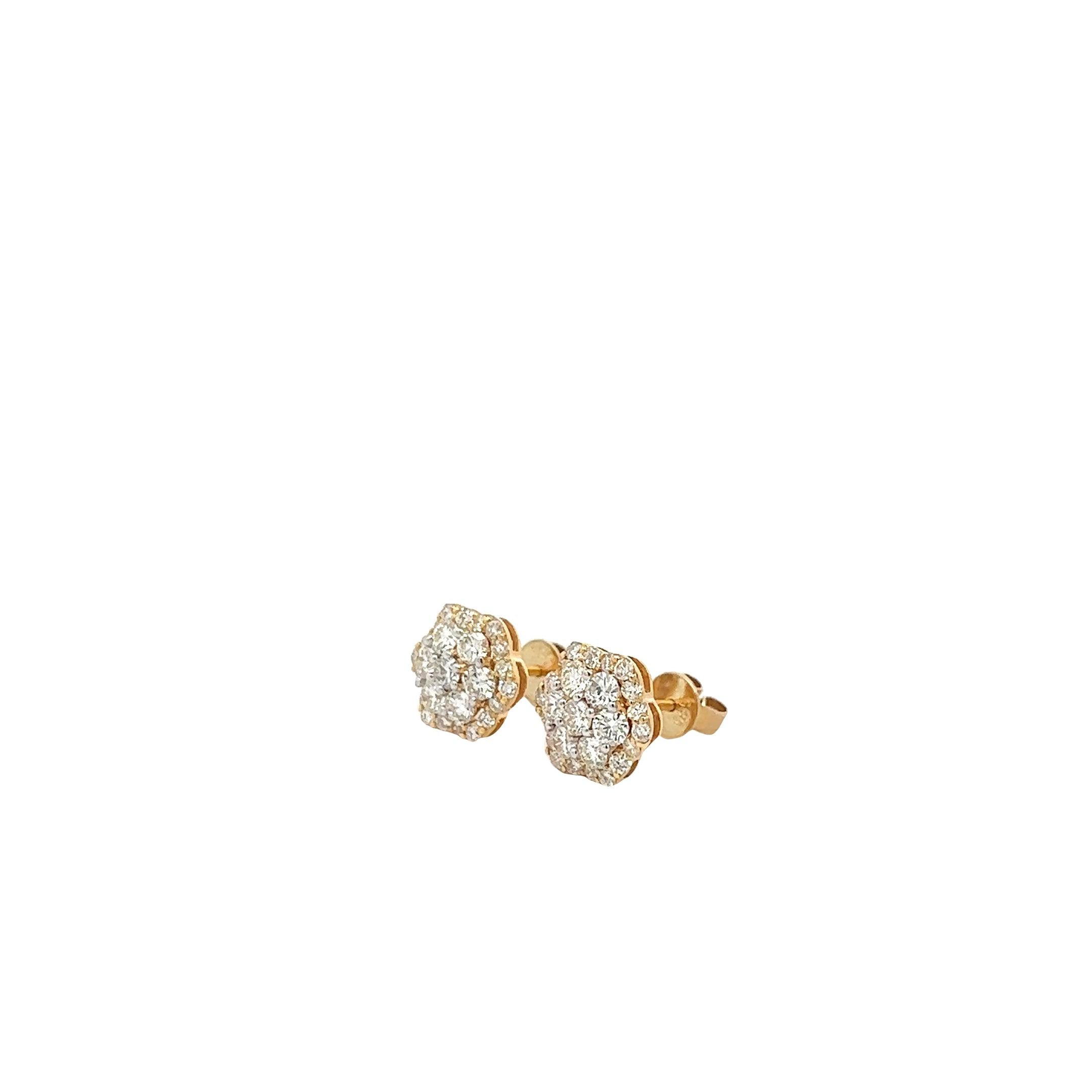 FL4164Y $16,500.00 14KY 2.00CTW DIAMOND FLOWER EARRINGS WITH SINGLE ROW BORDERFL4164Y $16,500.00 14KY 2.00CTW DIAMOND FLOWER EARRINGS WITH SINGLE ROW BOrDER aGas__2024-04-18-10-17-05-2.jpg