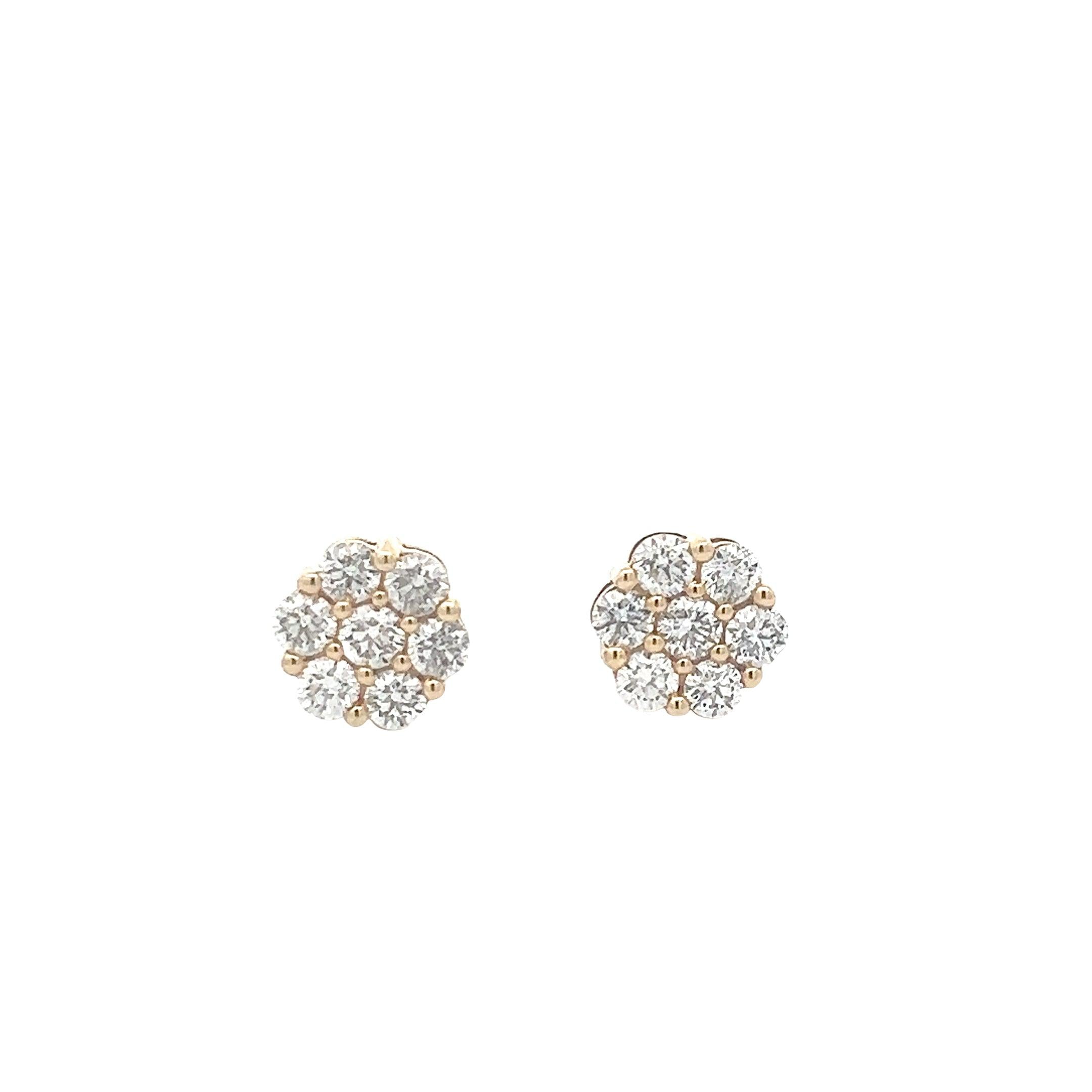 FL4187Y $17,500.00 14KY 2.26-2.35CTW DIAMOND 1-STONE FLOWER EARRINGSFL4187Y $17,500.00 14KY 2.25-2.35CTW DIAMOND 7-STONE FLOWER EARRINGS__2024-04-18-17-07-34.jpg