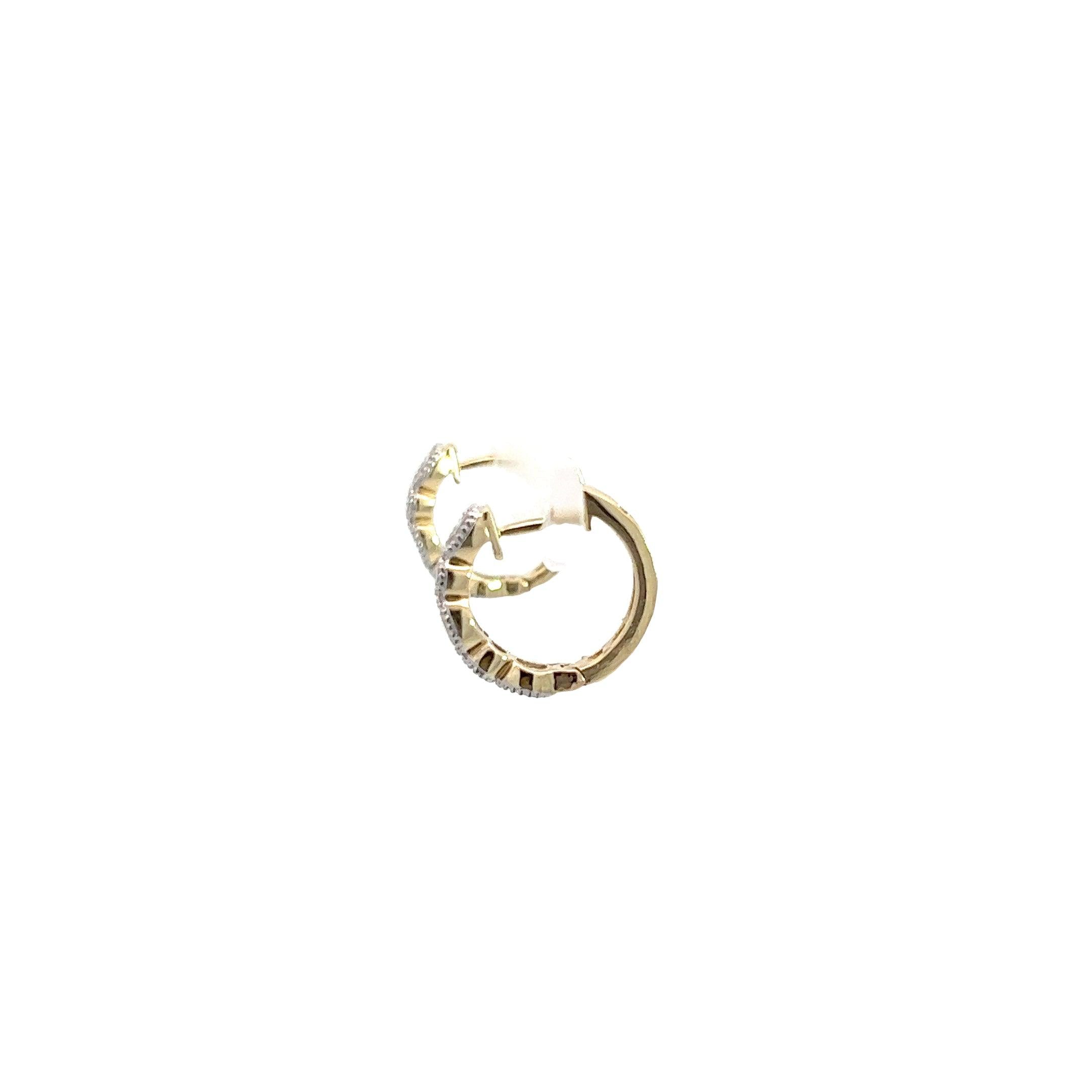HE0241Y $9,500.00 14KY 0.80CTW OVAL AND ROUND DIAMOND BEZEL SET HOOP EARRINGS - MILLGRAIN BORDER__2024-04-11-13-21-42-2.jpg