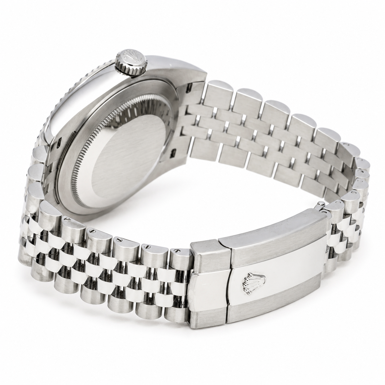 ROLEX DATEJUST 41MM 126334 WIMBLEDON RHODIUM DIAL FLUTED BEZEL JUBILEE BRACELET