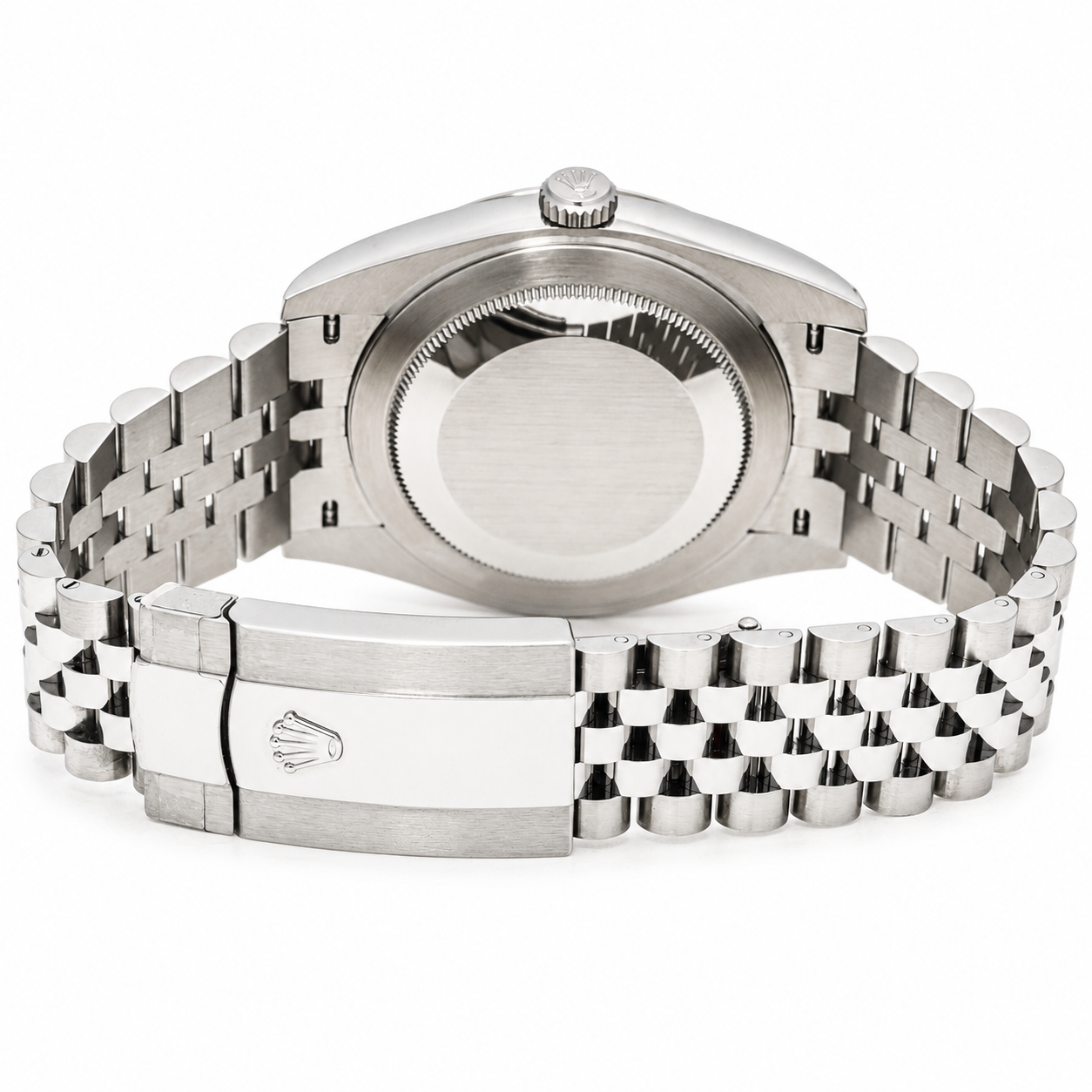 ROLEX DATEJUST 41MM 126334 WIMBLEDON RHODIUM DIAL FLUTED BEZEL JUBILEE BRACELET