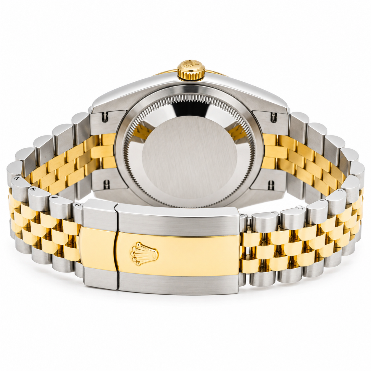 ROLEX DATEJUST 36MM 126233 CHAMPAGNE INDEX DIAL FLUTED BEZEL JUBILEE BRACELET