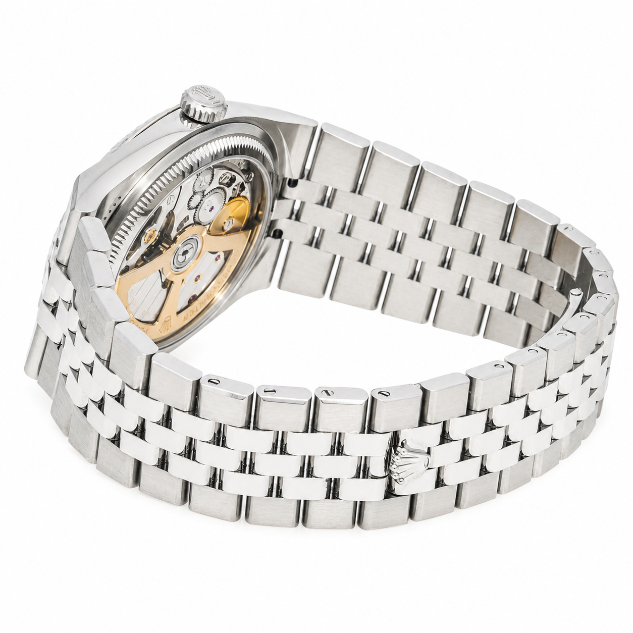 ROLEX LAND-DWELLER 40MM  WHITE HONEYCOMB DIAL 127334