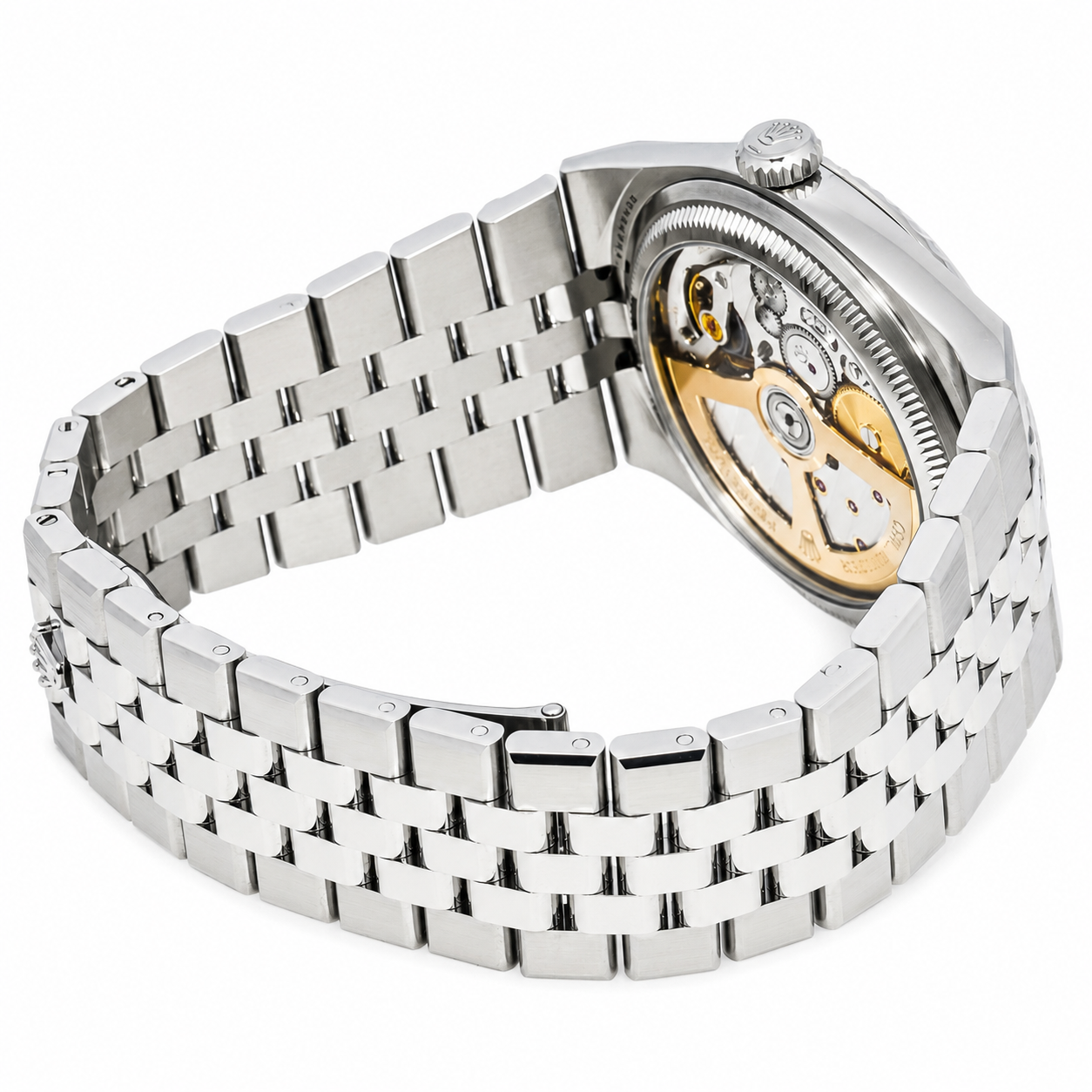 ROLEX LAND-DWELLER 40MM  WHITE HONEYCOMB DIAL 127334
