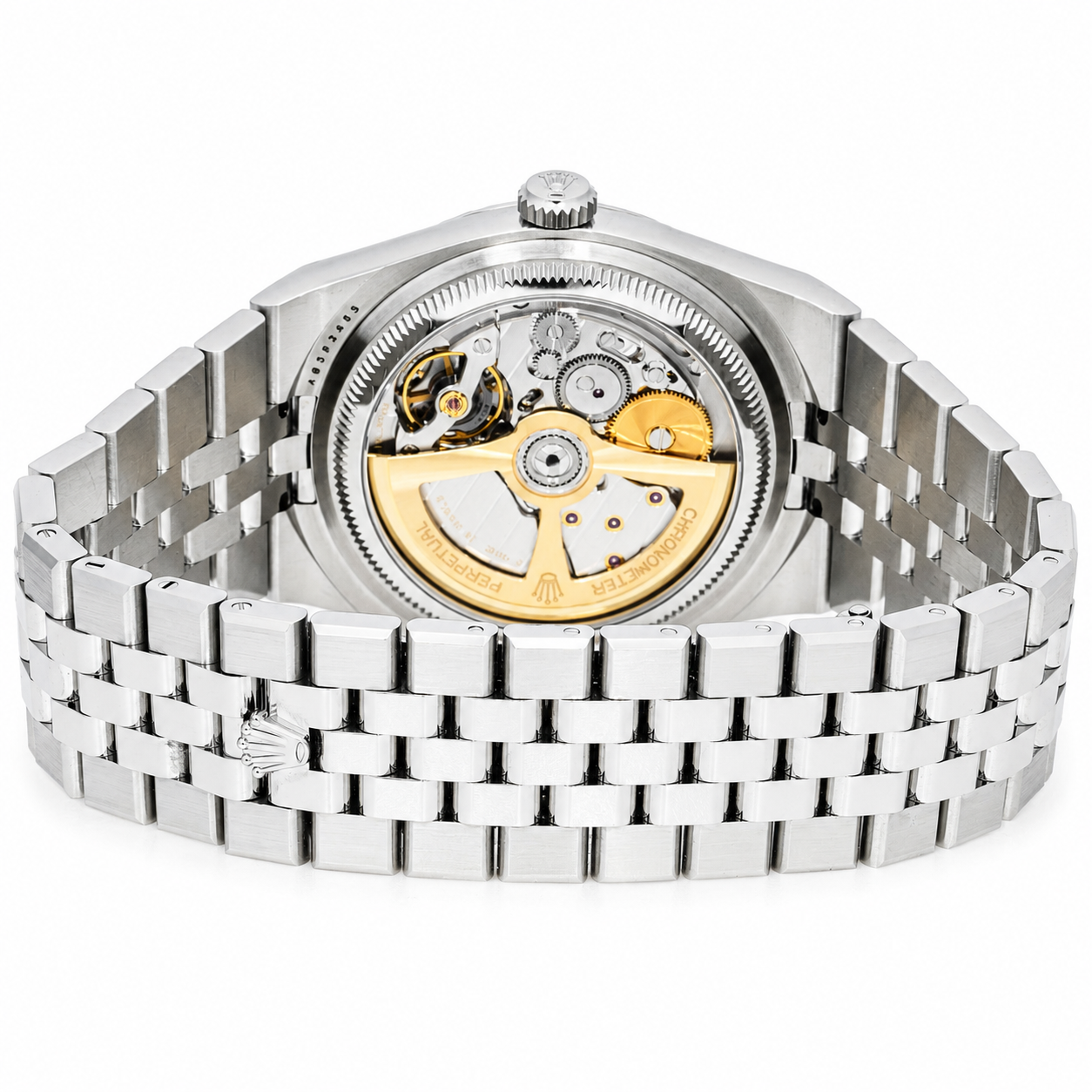 ROLEX LAND-DWELLER 40MM  WHITE HONEYCOMB DIAL 127334