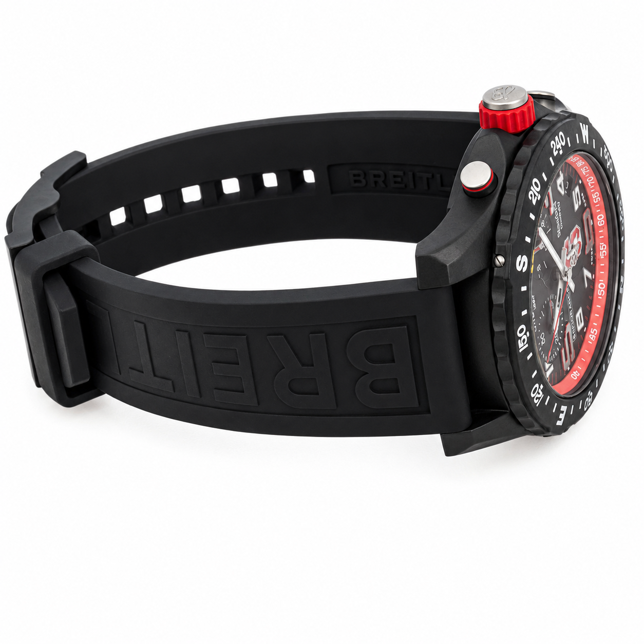 BREITLING ENDURANCE PRO STANFORD UNIVERSITY EDITION BLACK RED DIAL CHRONOGRAPH 44MM