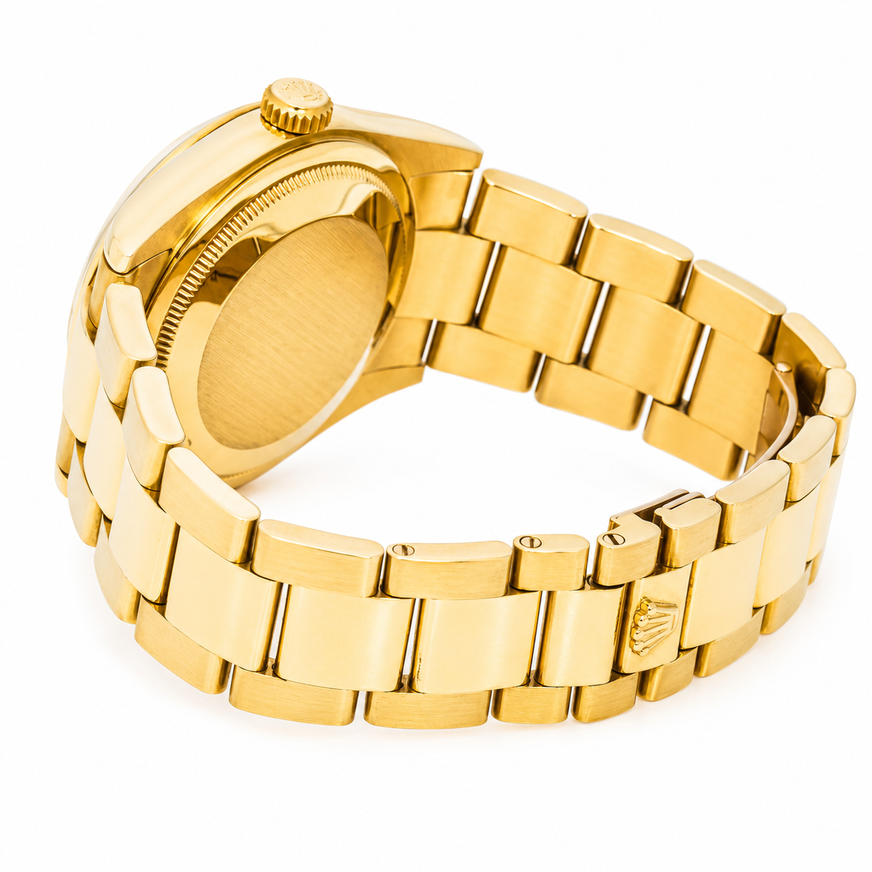 ROLEX DAY-DATE 36MM CHAMPAGNE ROMAN DIAL 18K YELLOW GOLD PRESIDENT BRACELET