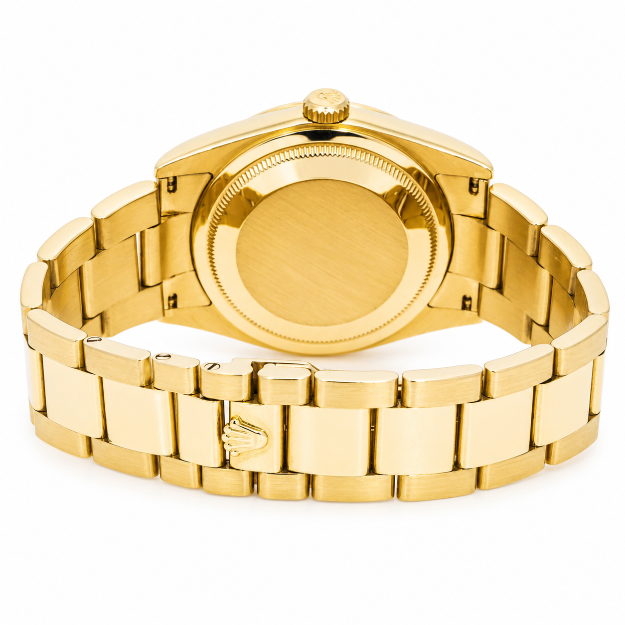 ROLEX DAY-DATE 36MM CHAMPAGNE ROMAN DIAL 18K YELLOW GOLD PRESIDENT BRACELET