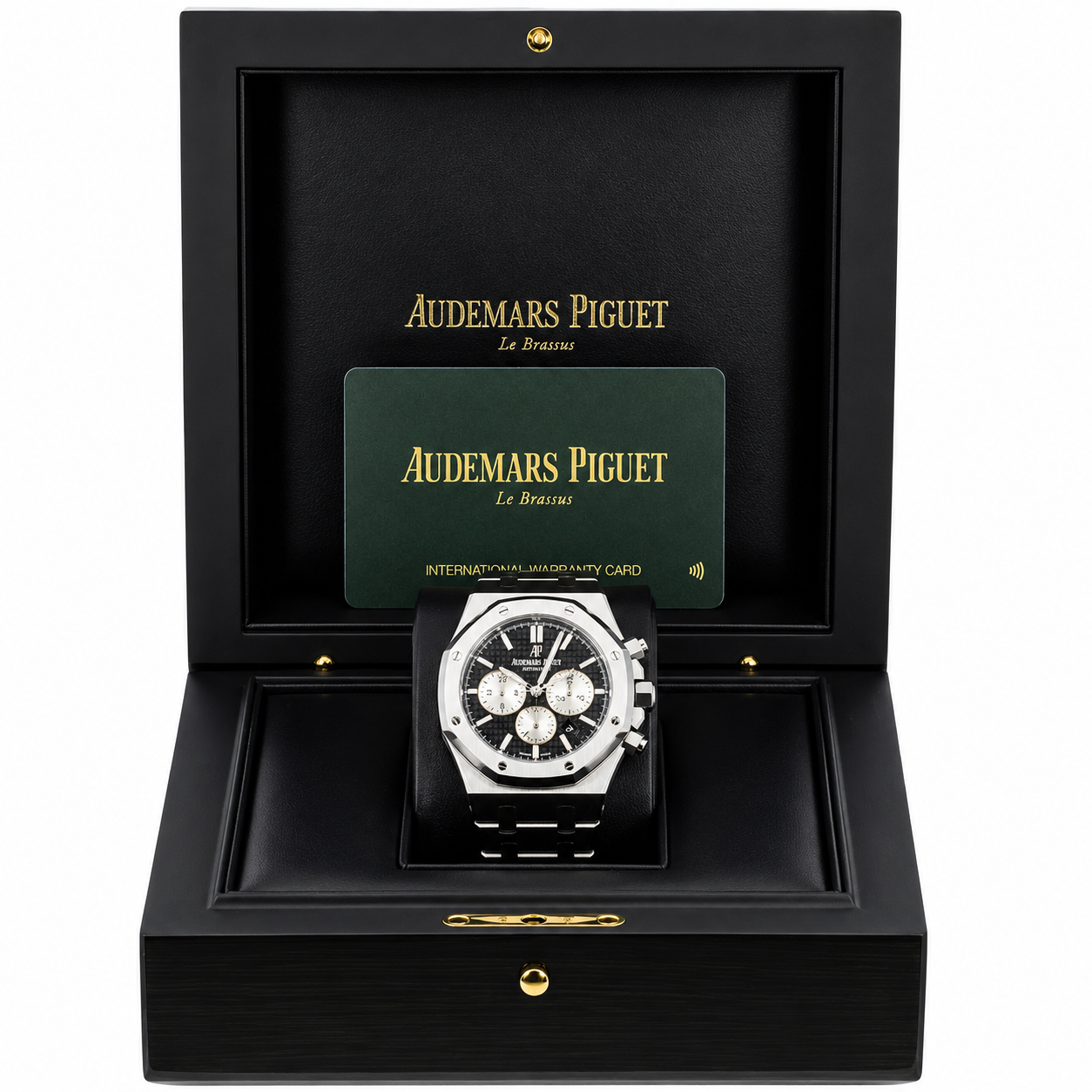 Audemars Piguet Royal Oak Chronograph 41MM 26331ST.OO.1220ST.02 Black Dial Stainless Steel Bezel Stainless Steel Bracelet