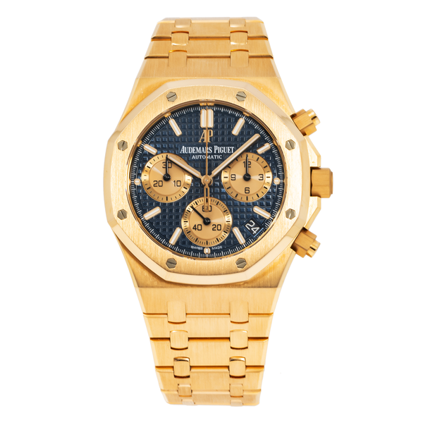 Buy AUDEMARS PIGUET ROYAL OAK CHRONOGRAPH 26331OR 41MM BLACK DIAL