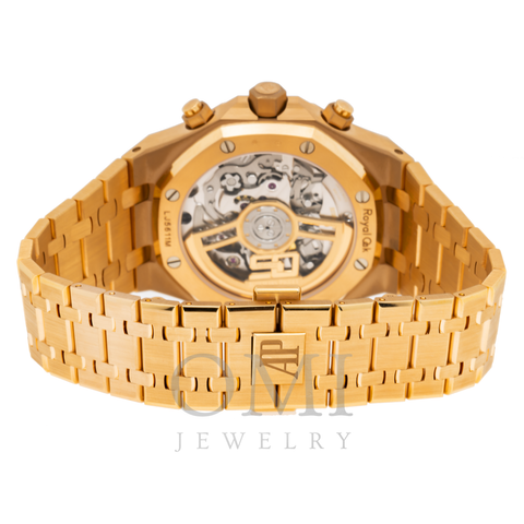 Audemars Piguet Royal Oak Chronograph 26320BA 41MM Blue Dial With Yellow Gold Bracelet