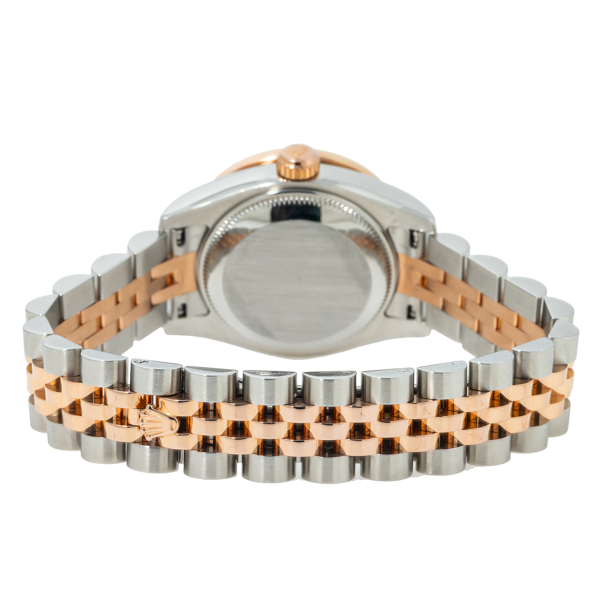 Rolex Datejust 26MM 179171 Sundust Dial Diamond Bezel Two Tone Rose Gold Jubilee Bracelet