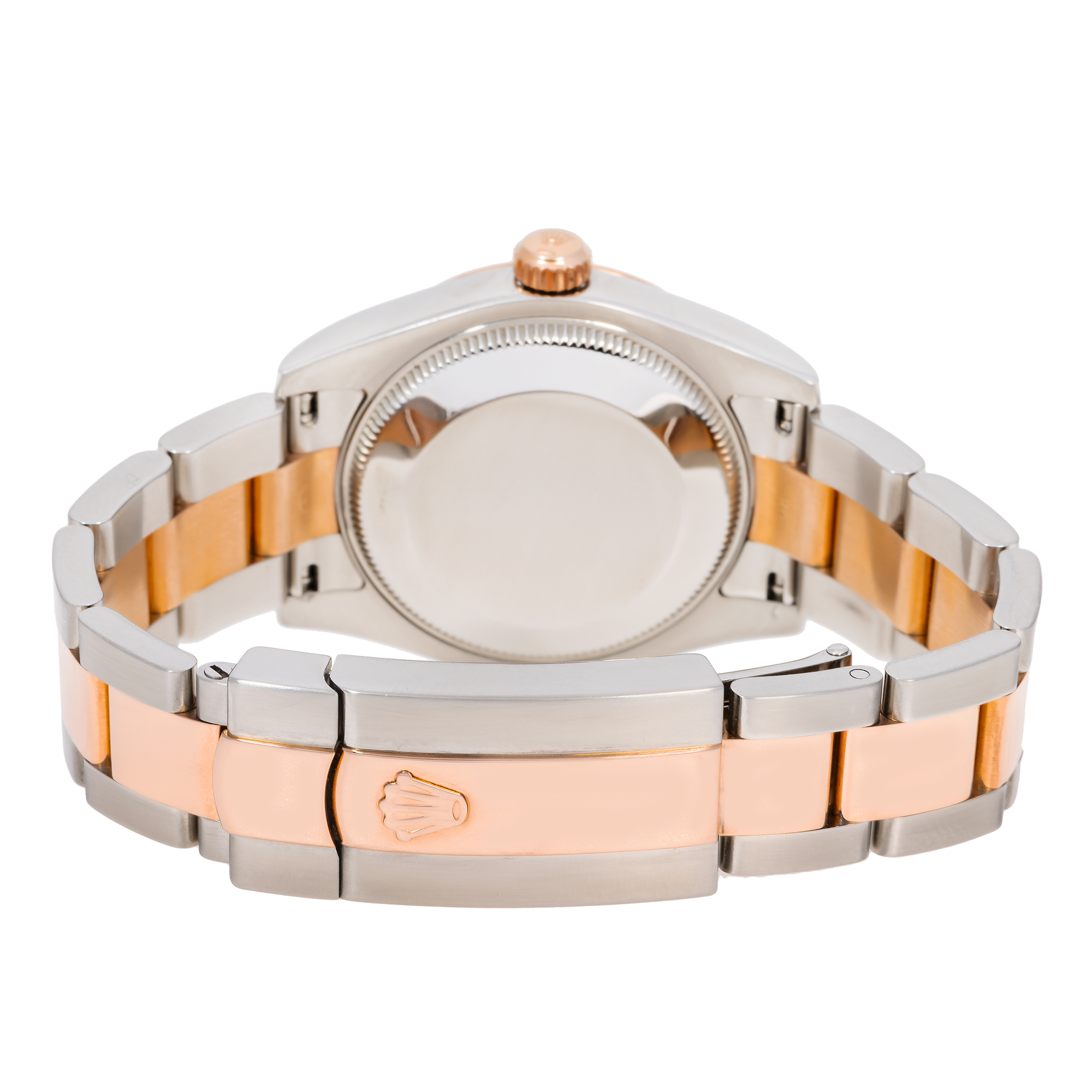 Rolex Datejust 31MM 178241 Sundust Dial Smooth Bezel Two Tone Rose Gold Oyster Bracelet