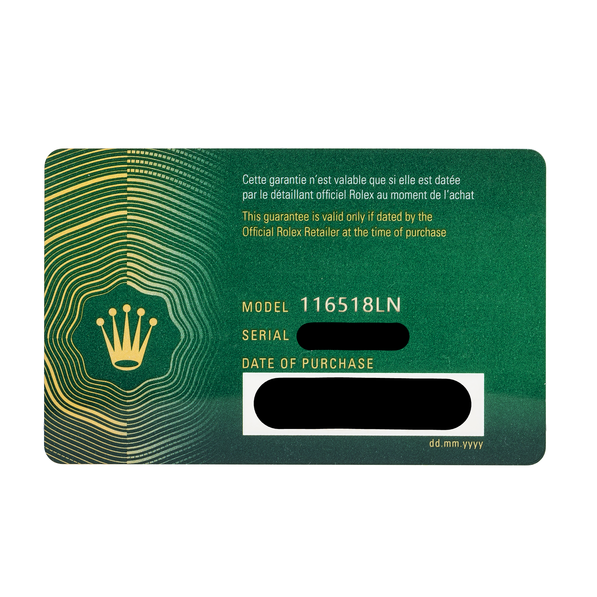 Rolex Cosmograph Daytona 40MM 116518LN Pikachu Black Dial Black Ceramic Tachymeter Bezel Black Oysterflex Strap