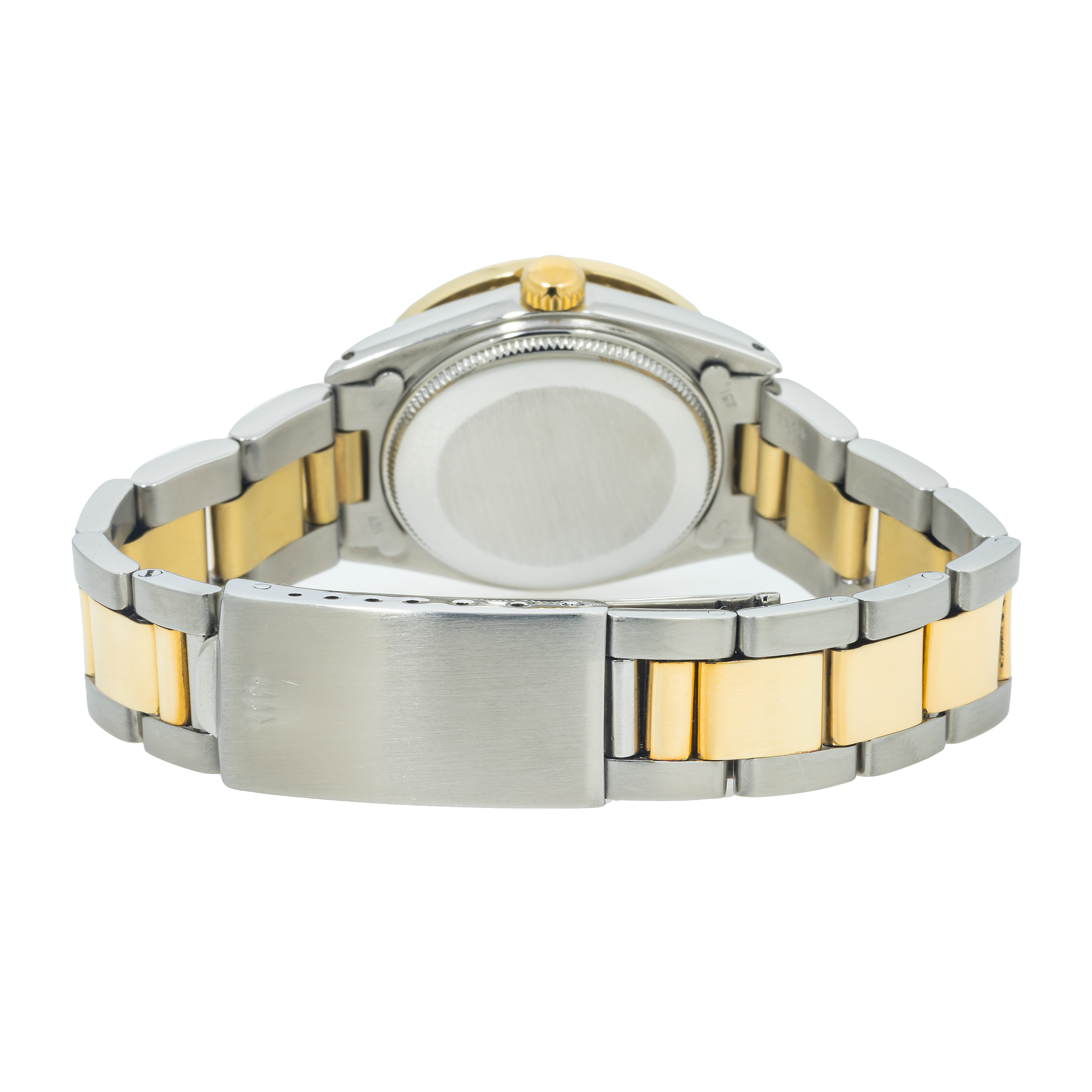 Rolex Datejust 31MM 68243 Green Diamond Dial Diamond Bezel Two Tone Yellow Gold Oyster Bracelet