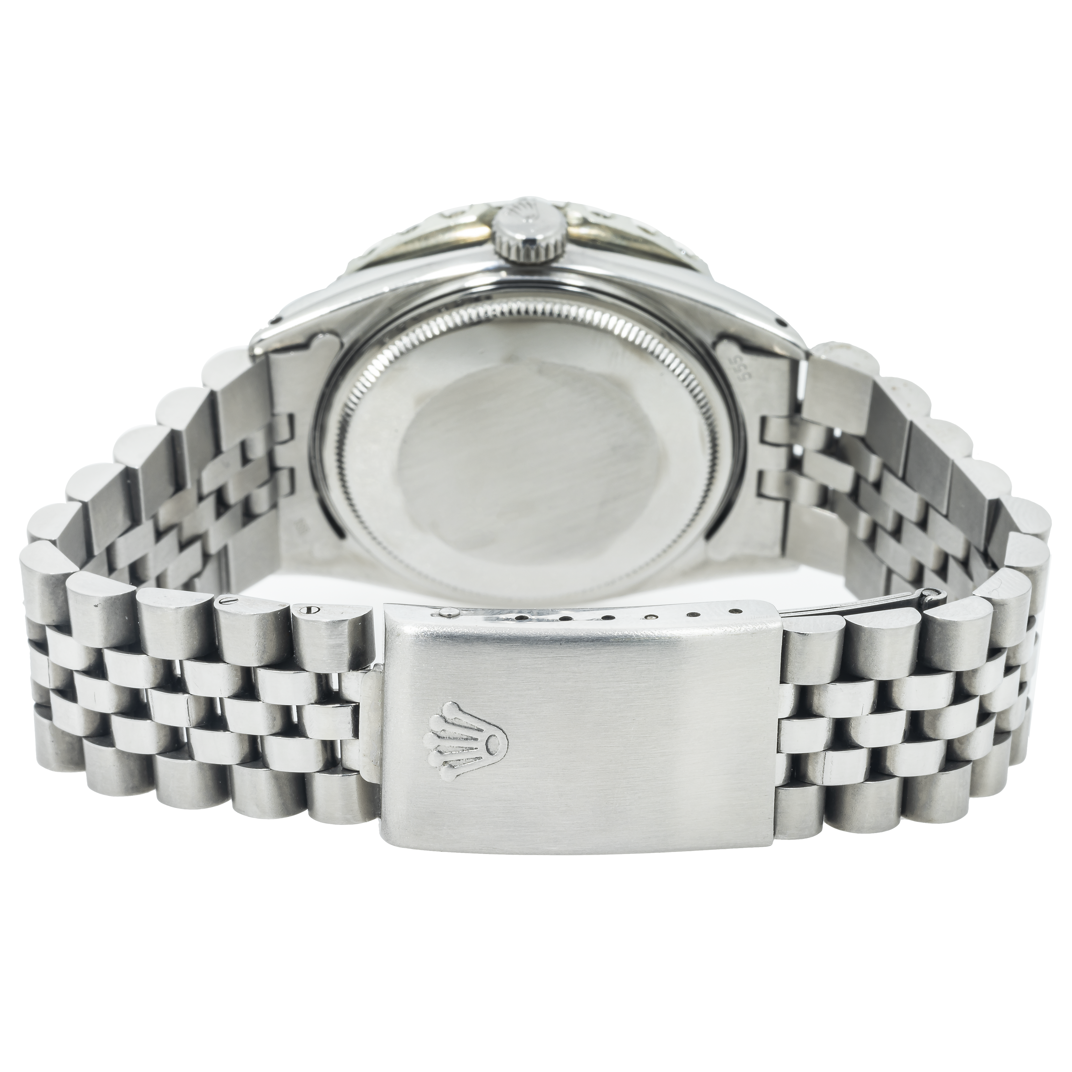 Rolex Datejust 36MM 1601 Green Roman Diamond Dial Diamond Bezel Stainless Steel Jubilee Bracelet