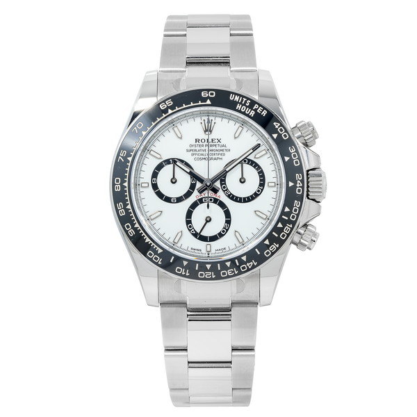 Rolex Cosmograph Daytona 40MM 126500LN White Dial Black Ceramic