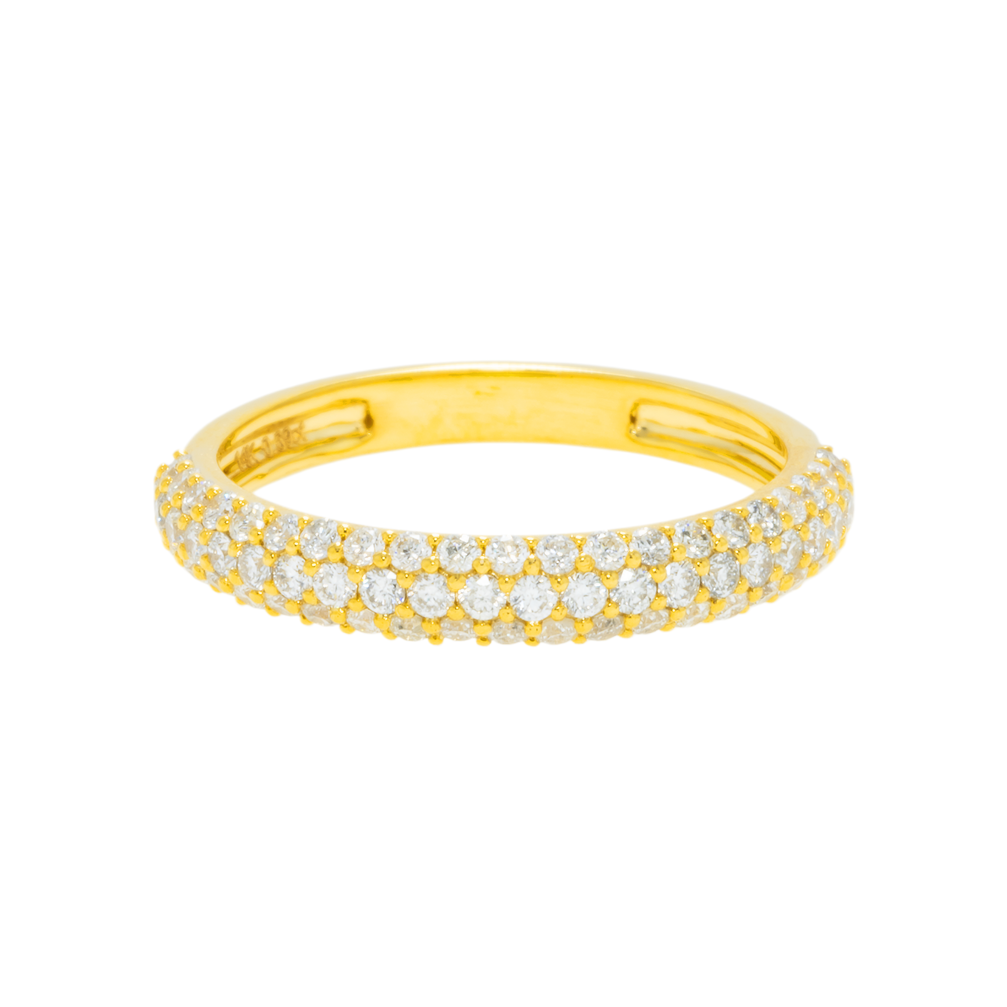 14K GOLD DIAMOND RING 0.69 CT