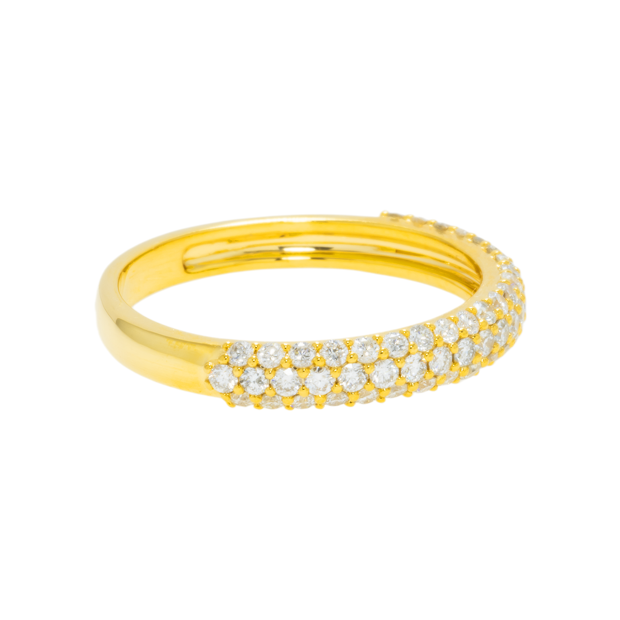 14K GOLD DIAMOND RING 0.69 CT