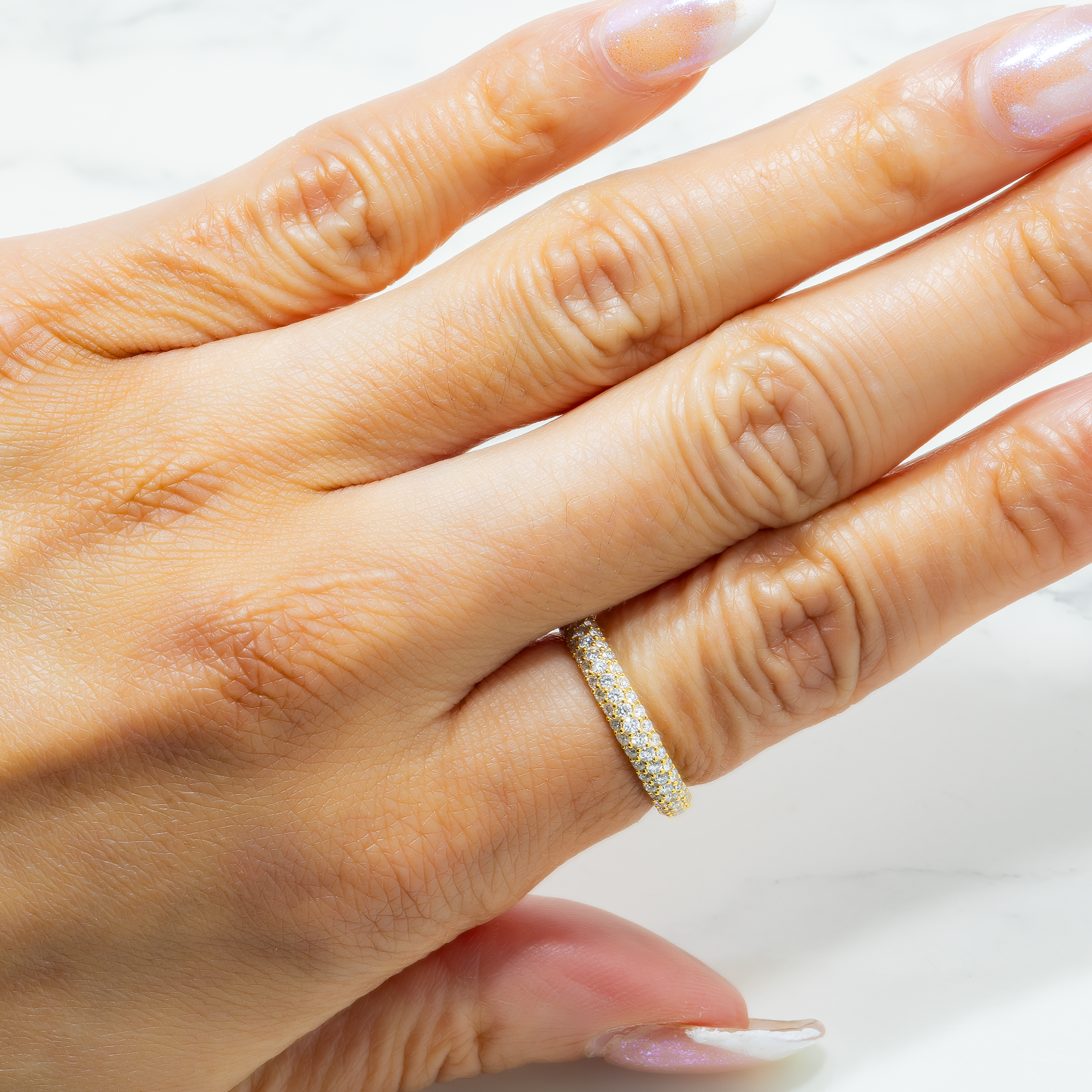 14K GOLD DIAMOND RING 0.69 CT